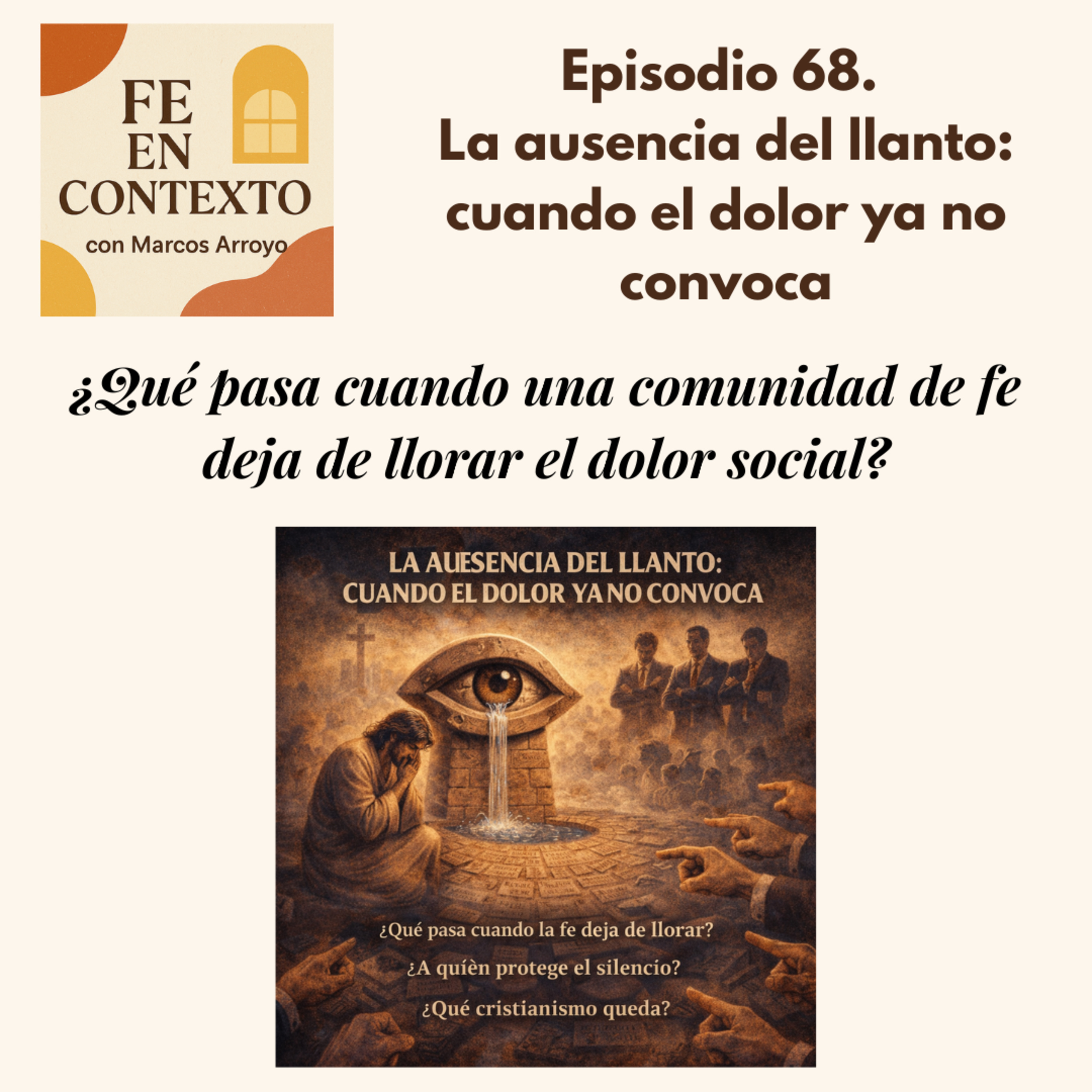 Episodio 68. La ausencia del llanto: cuando el dolor ya no convoca episode artwork