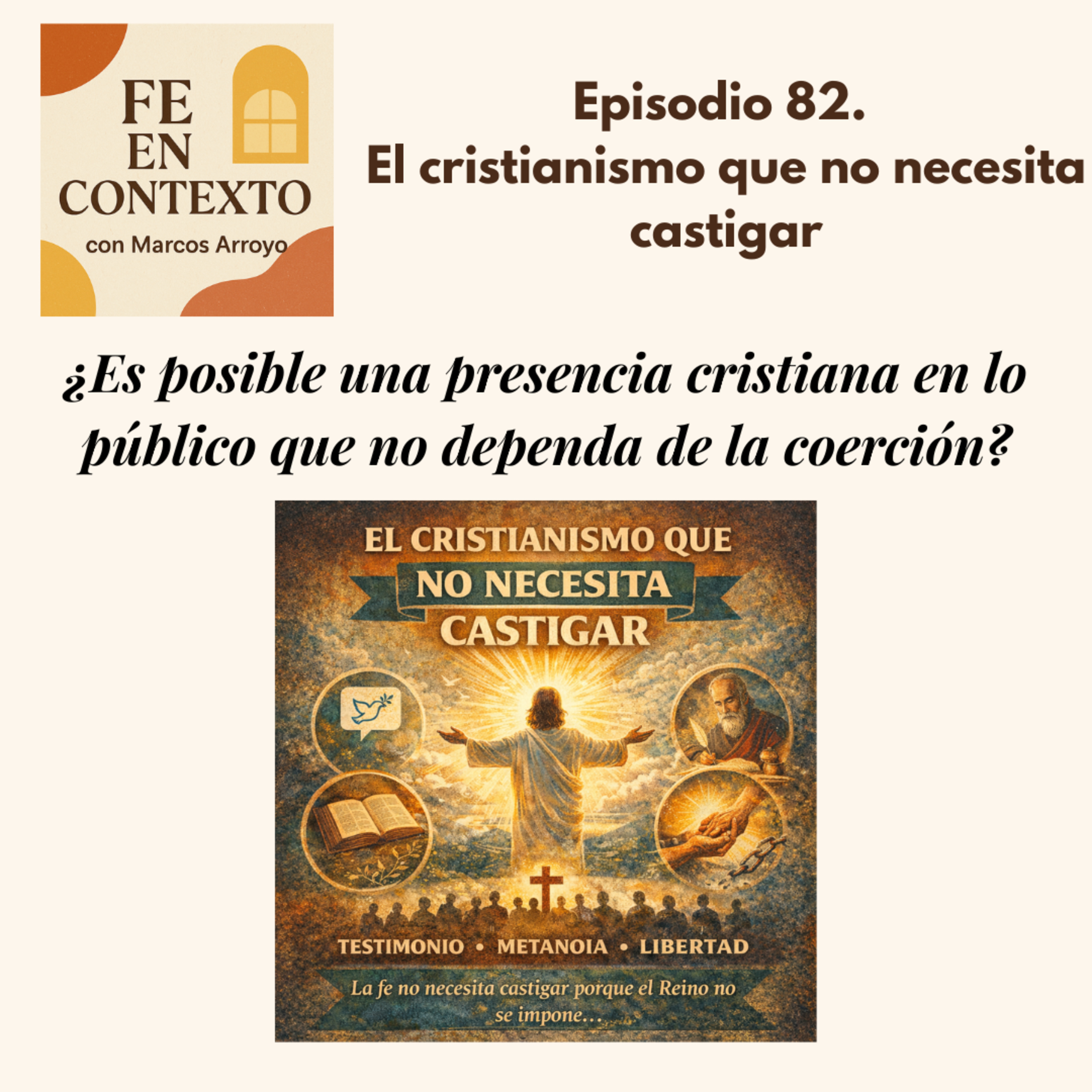 Episodio 82. El cristianismo que no necesita castigar episode artwork