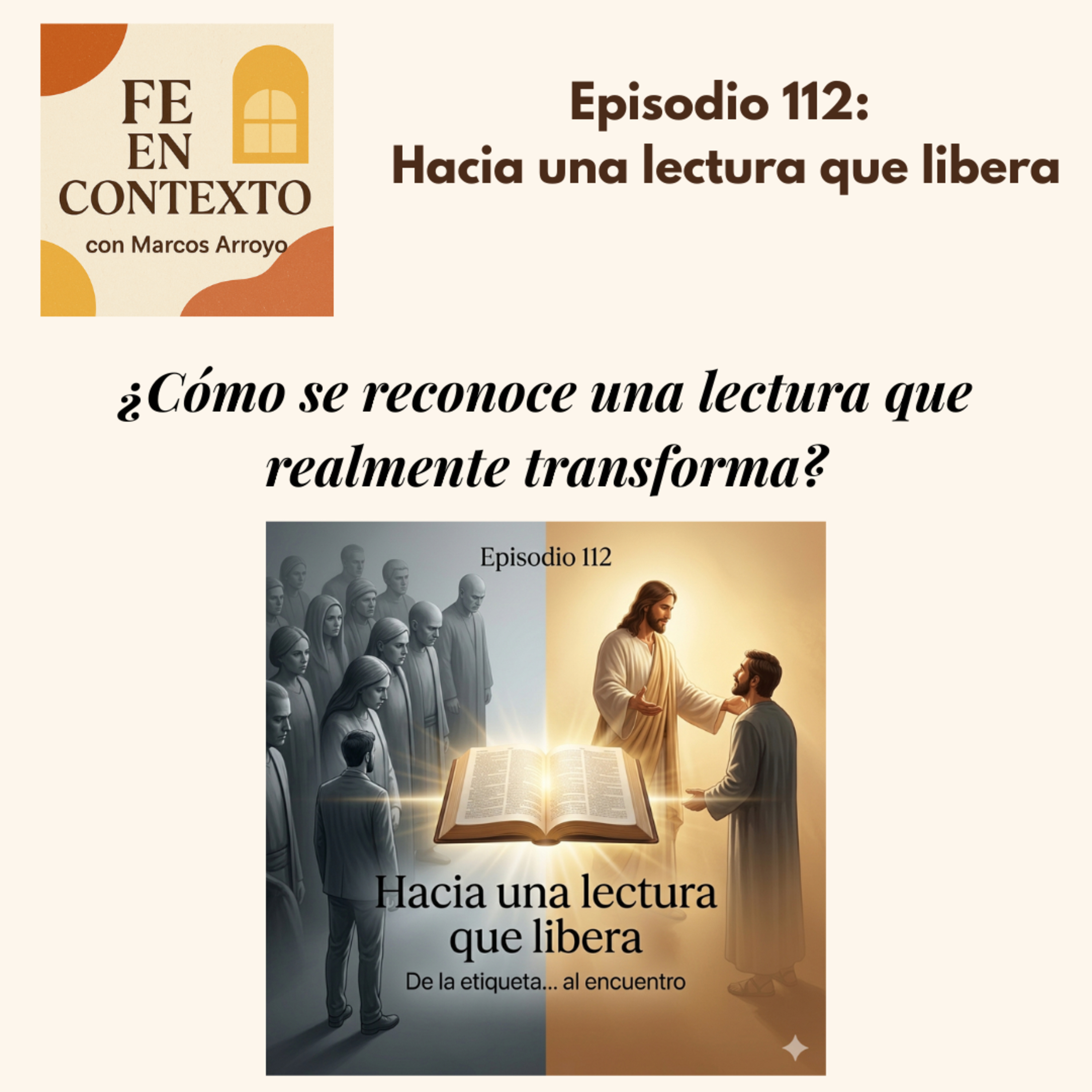 Episodio 112: Hacia una lectura que libera episode artwork