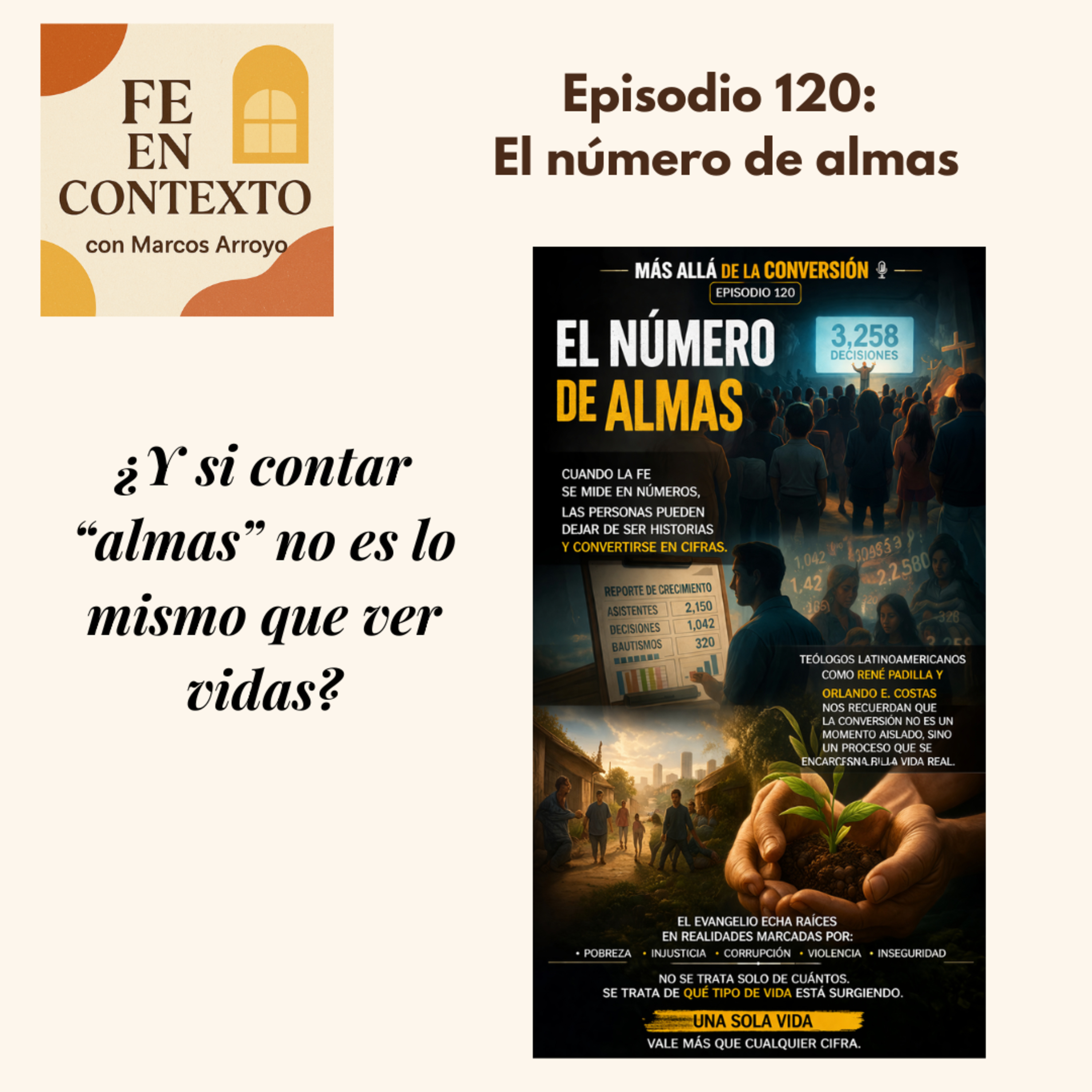 Episodio 120: El número de almas episode artwork