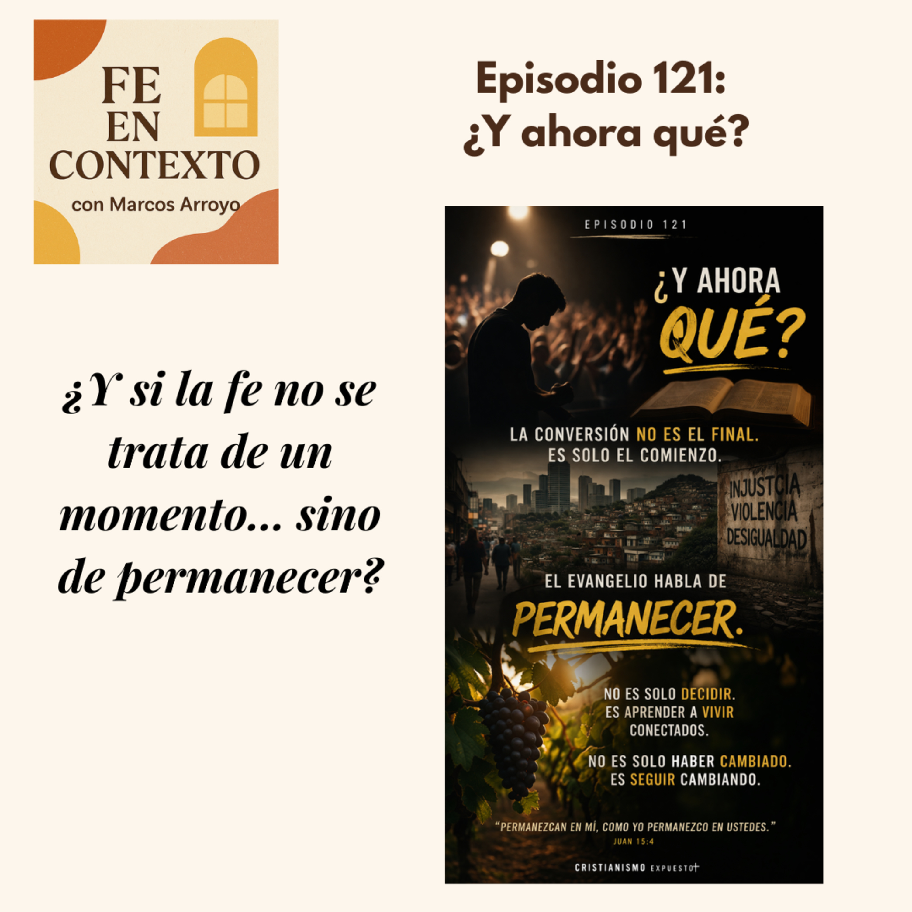 Episodio 121: ¿Y ahora qué? episode artwork
