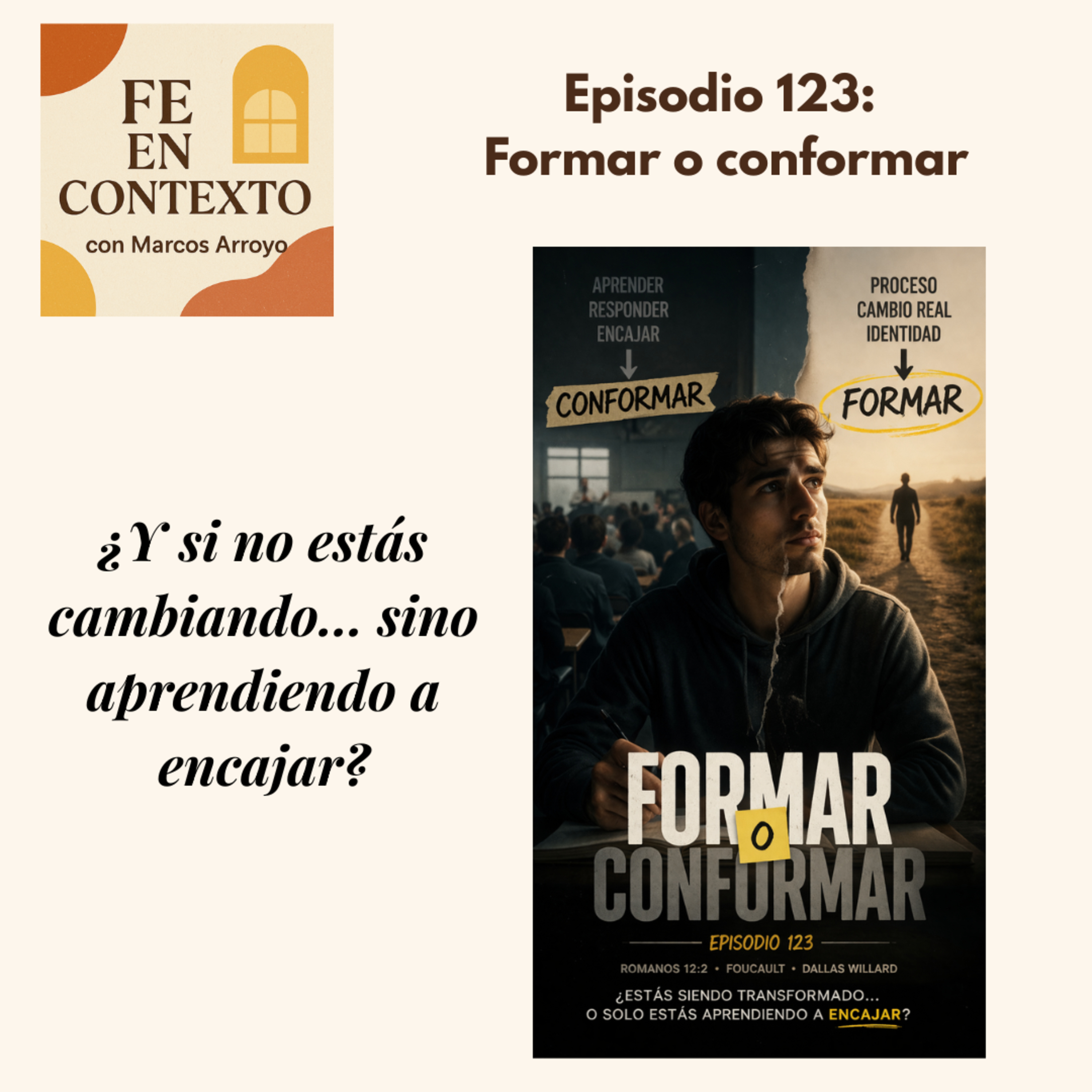 Episodio 123. Formar o conformar episode artwork