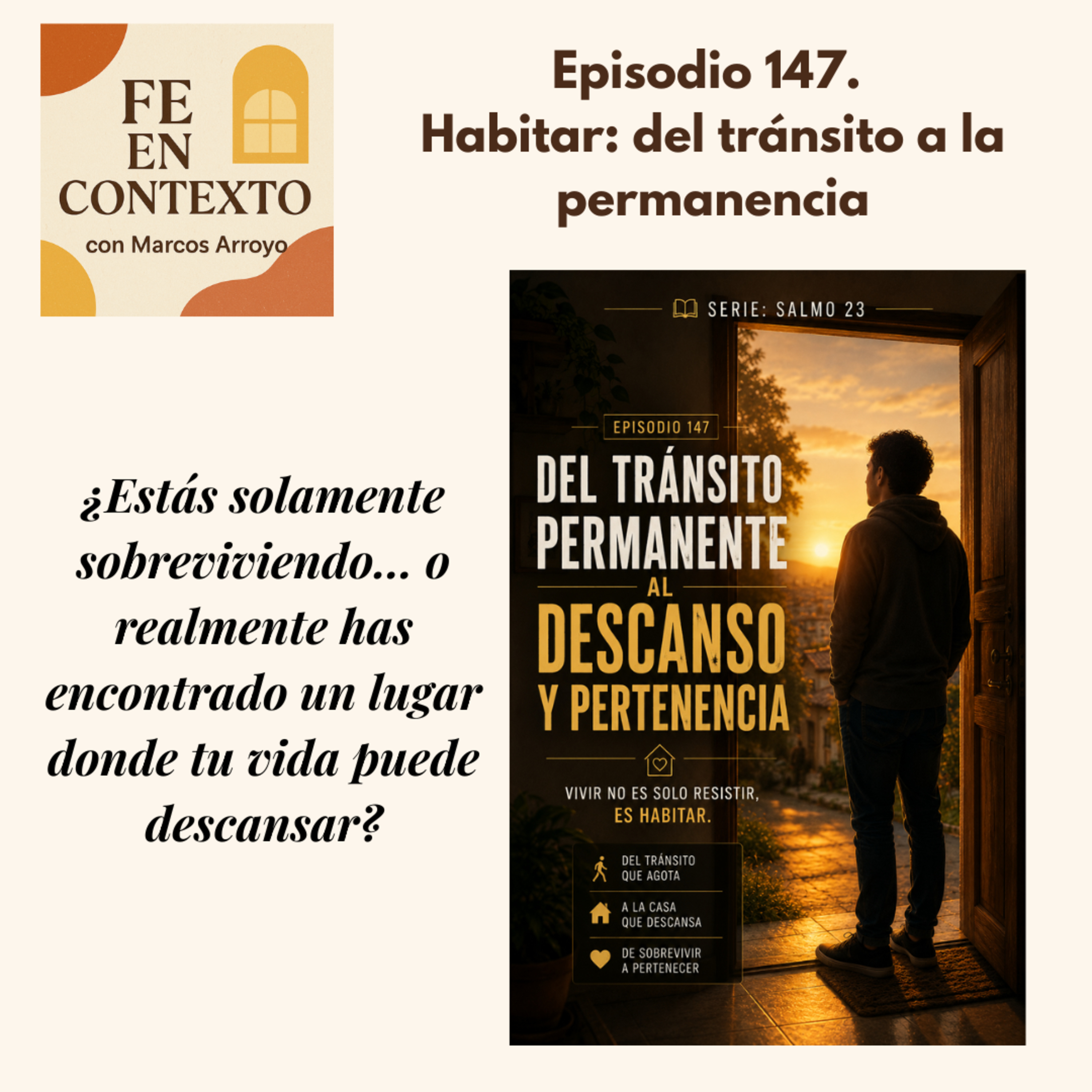 Episodio 147. Habitar: del tránsito a la permanencia episode artwork