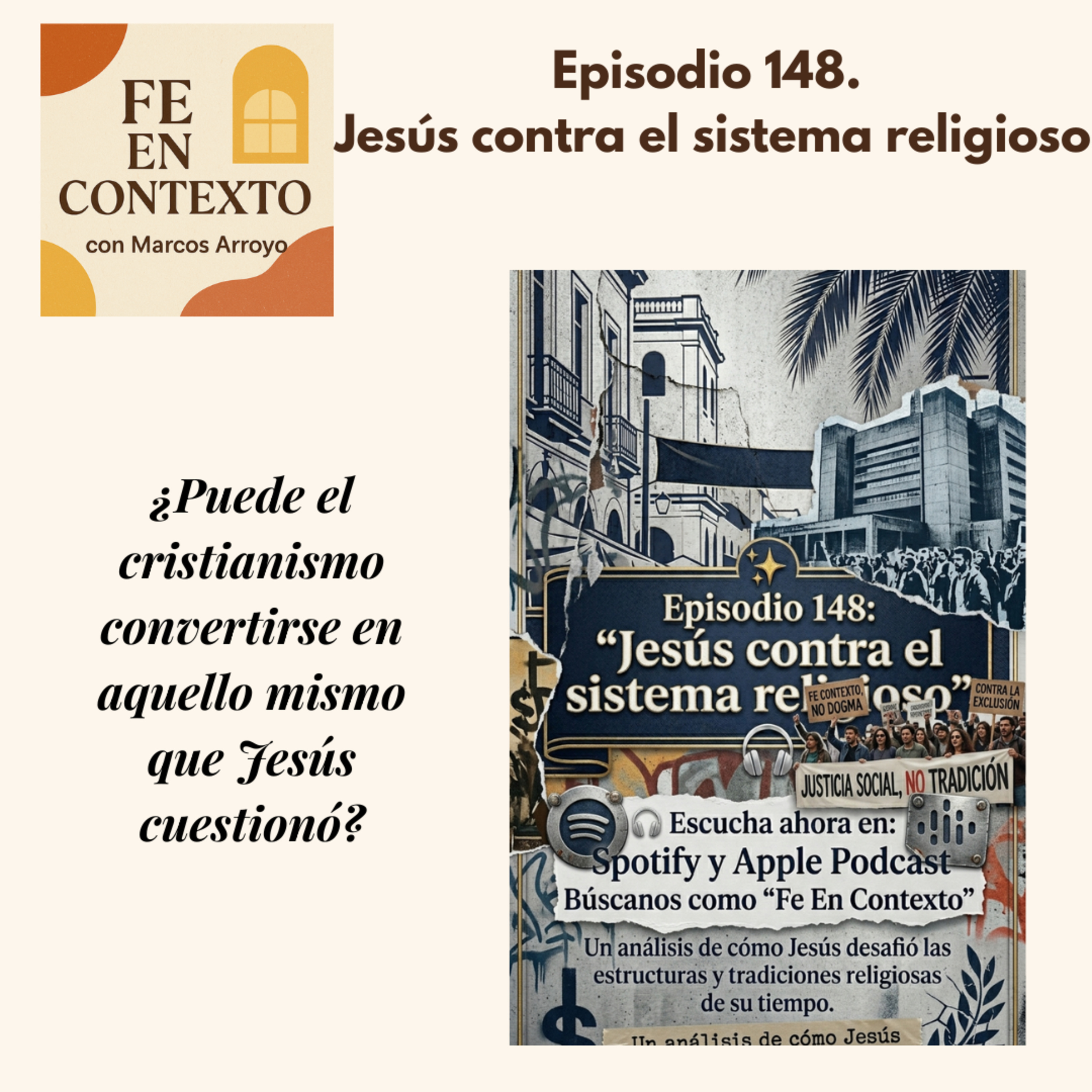 Episodio 148. Jesús contra el sistema religioso episode artwork