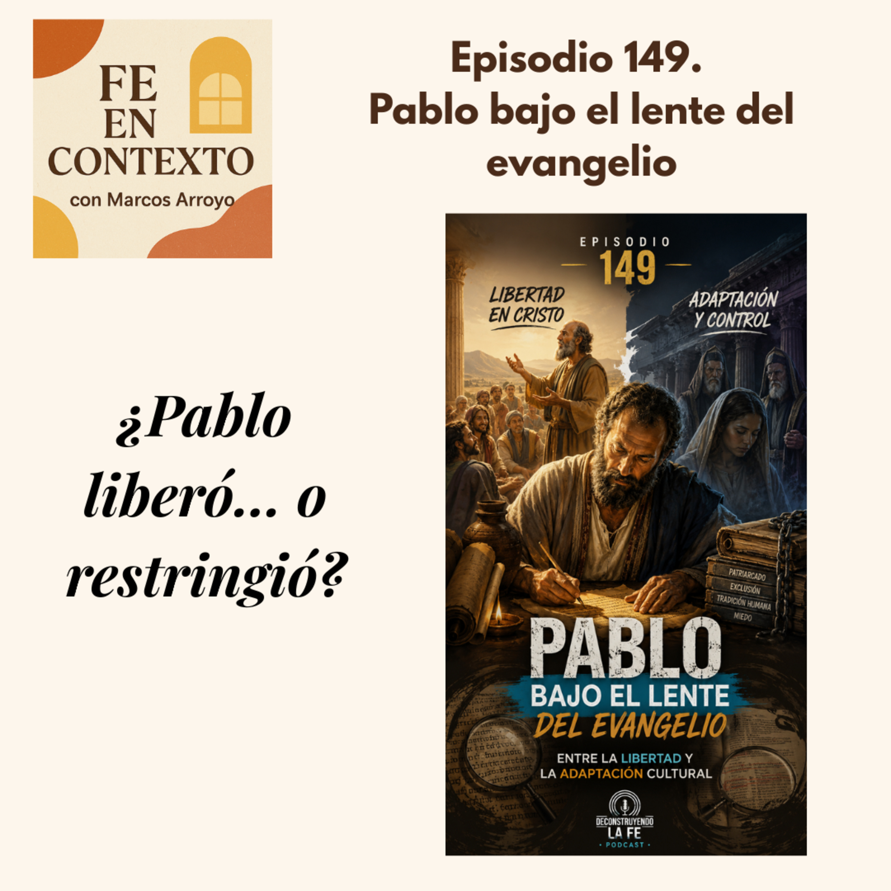 Episodio 149. Pablo bajo el lente del evangelio episode artwork