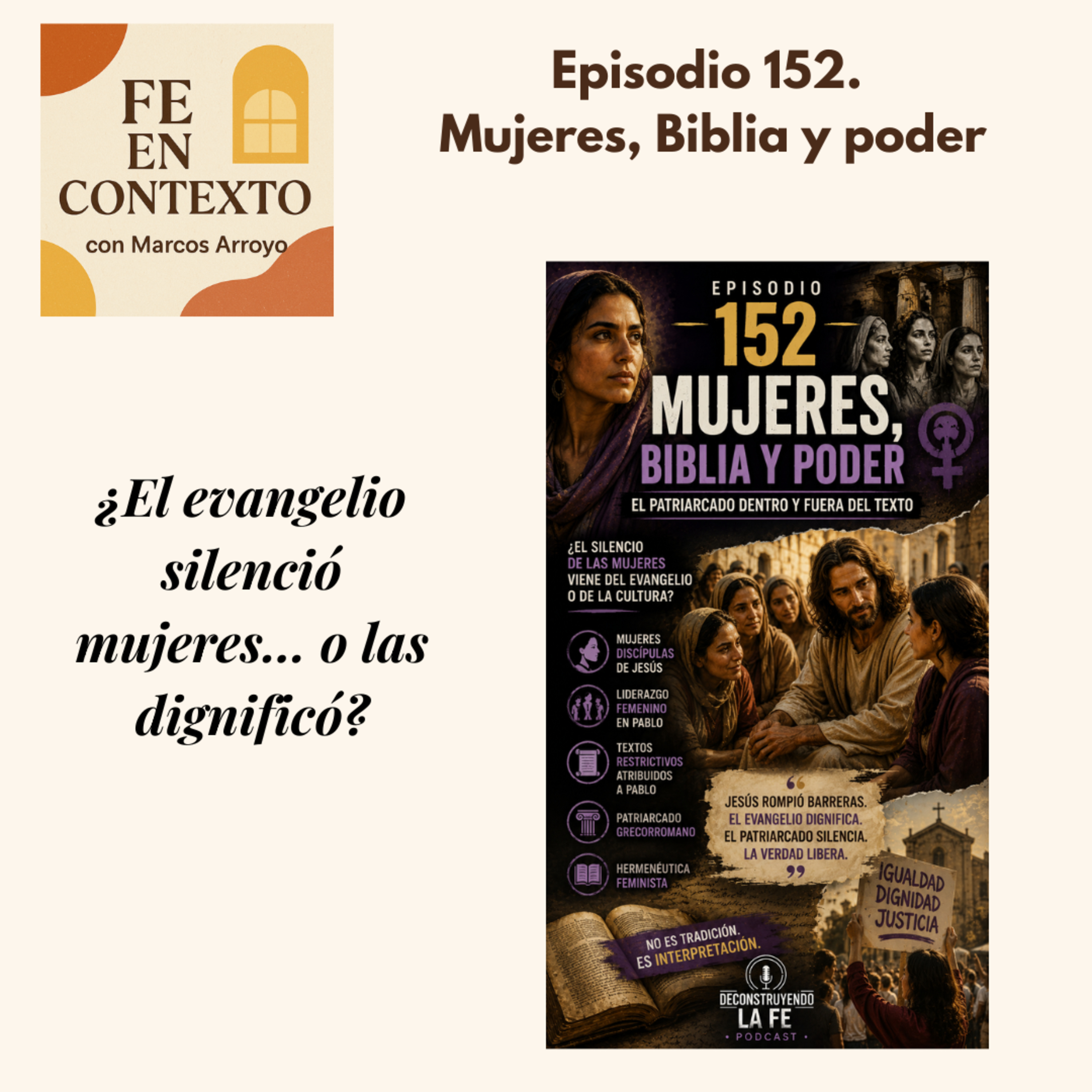 Episodio 152. Mujeres, Biblia y poder episode artwork