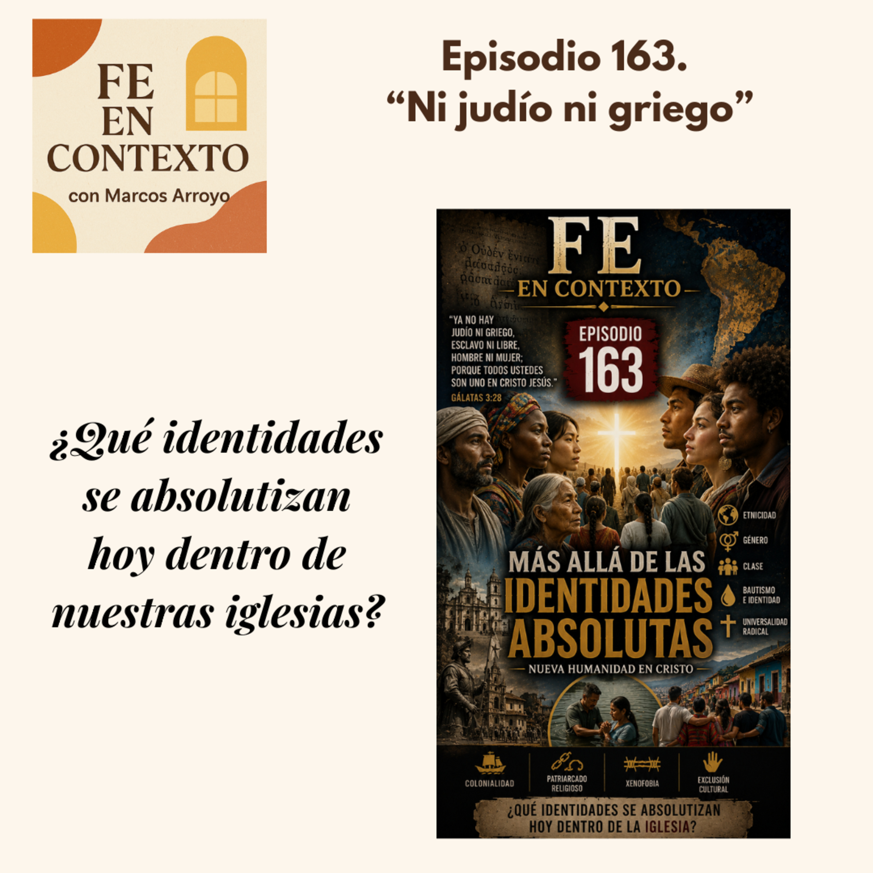 Episodio 163. “Ni judío ni griego” episode artwork