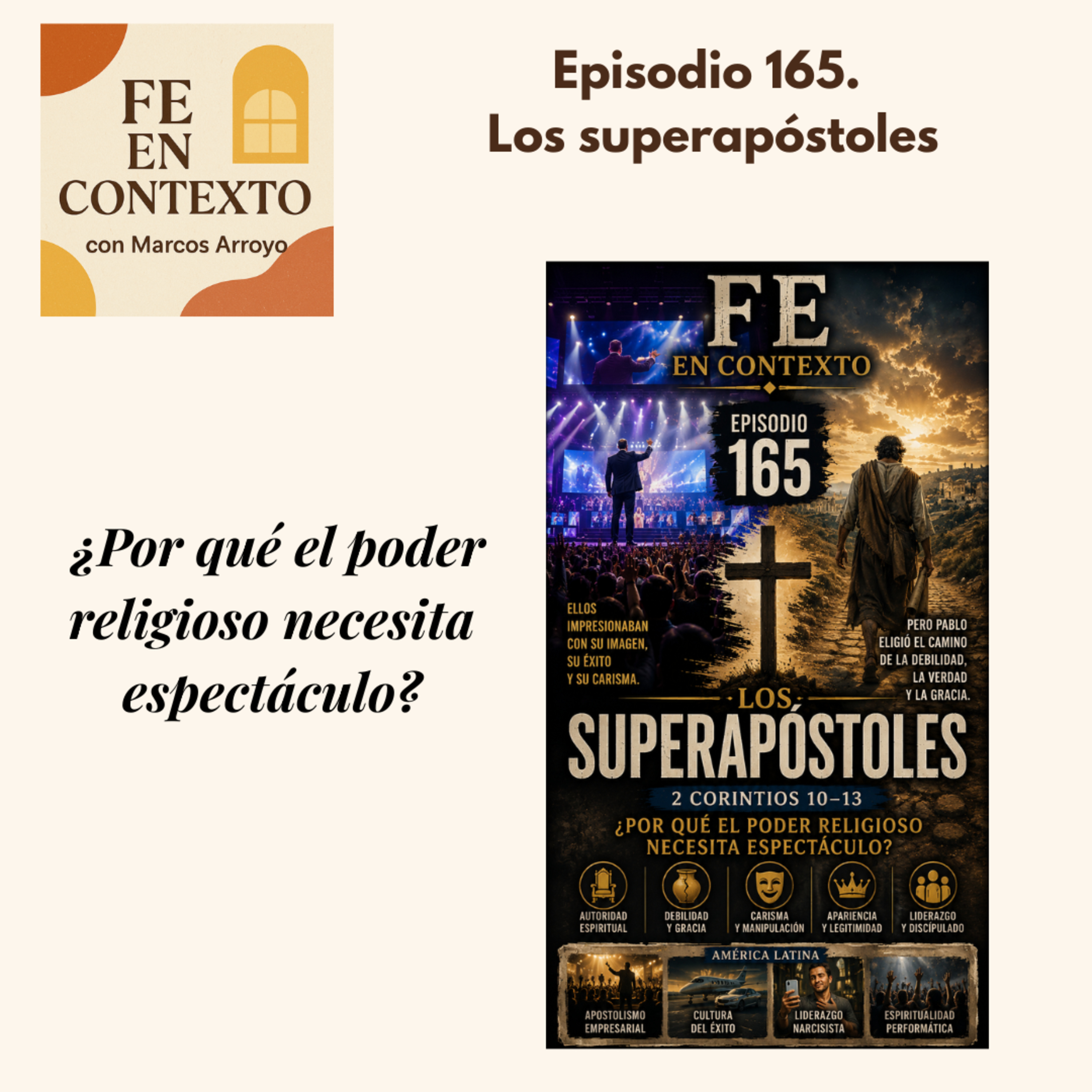 Episodio 165. Los superapóstoles episode artwork