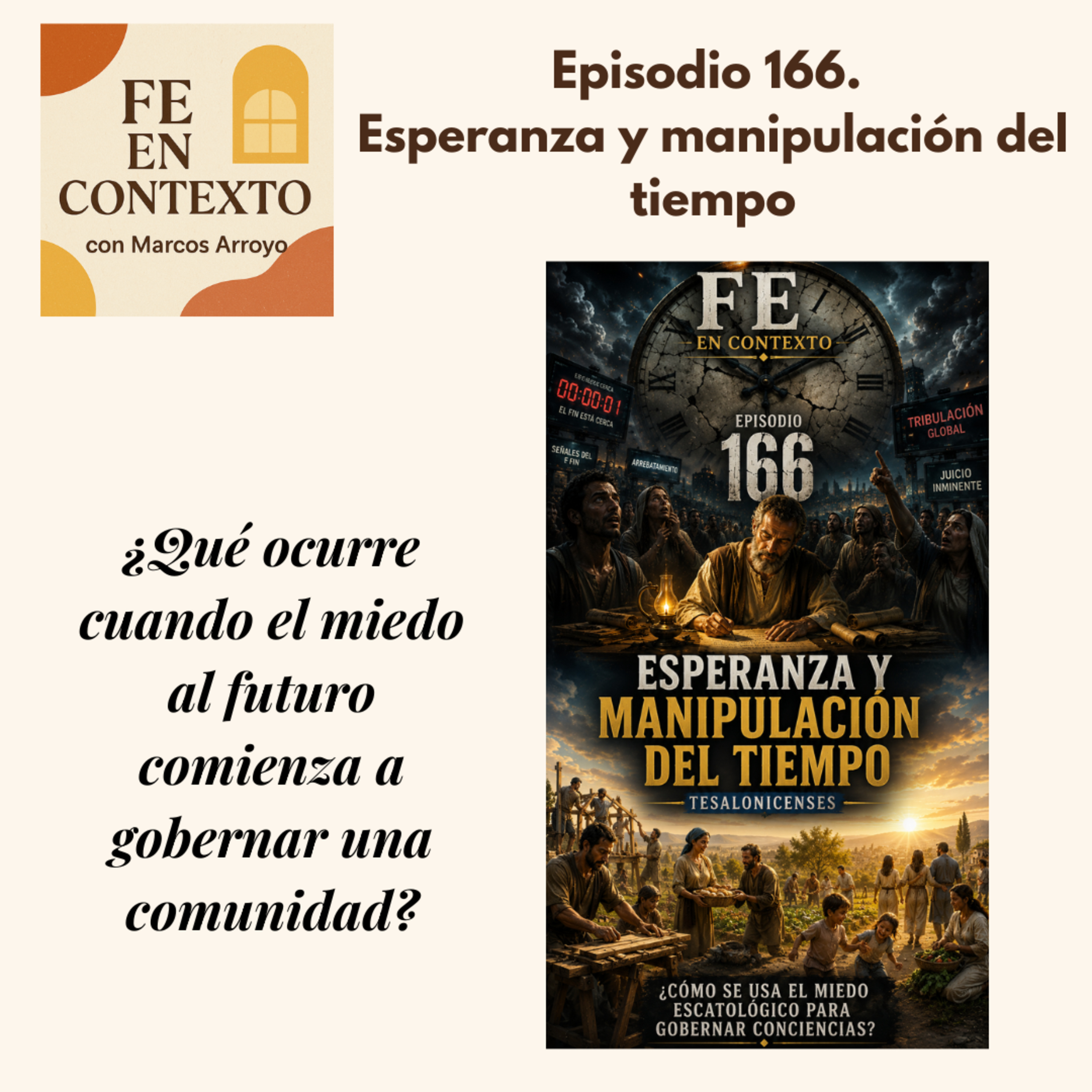 Episodio 166. Esperanza y manipulación del tiempo episode artwork