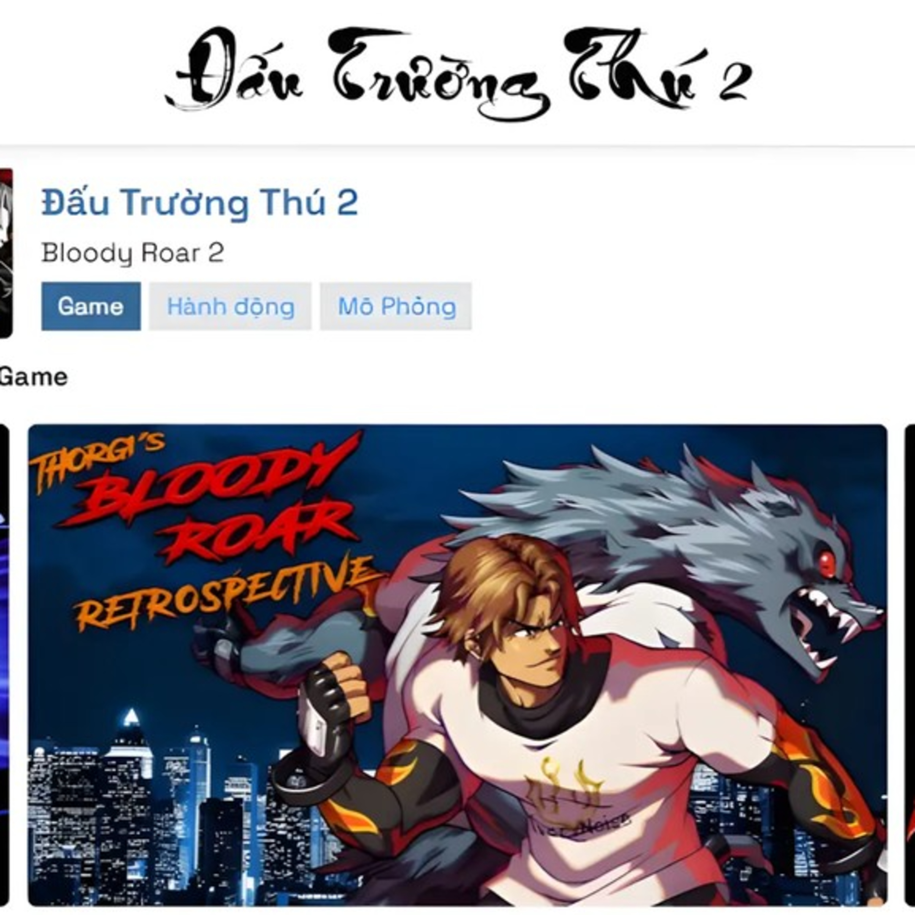 Đấu Trường Thú 2