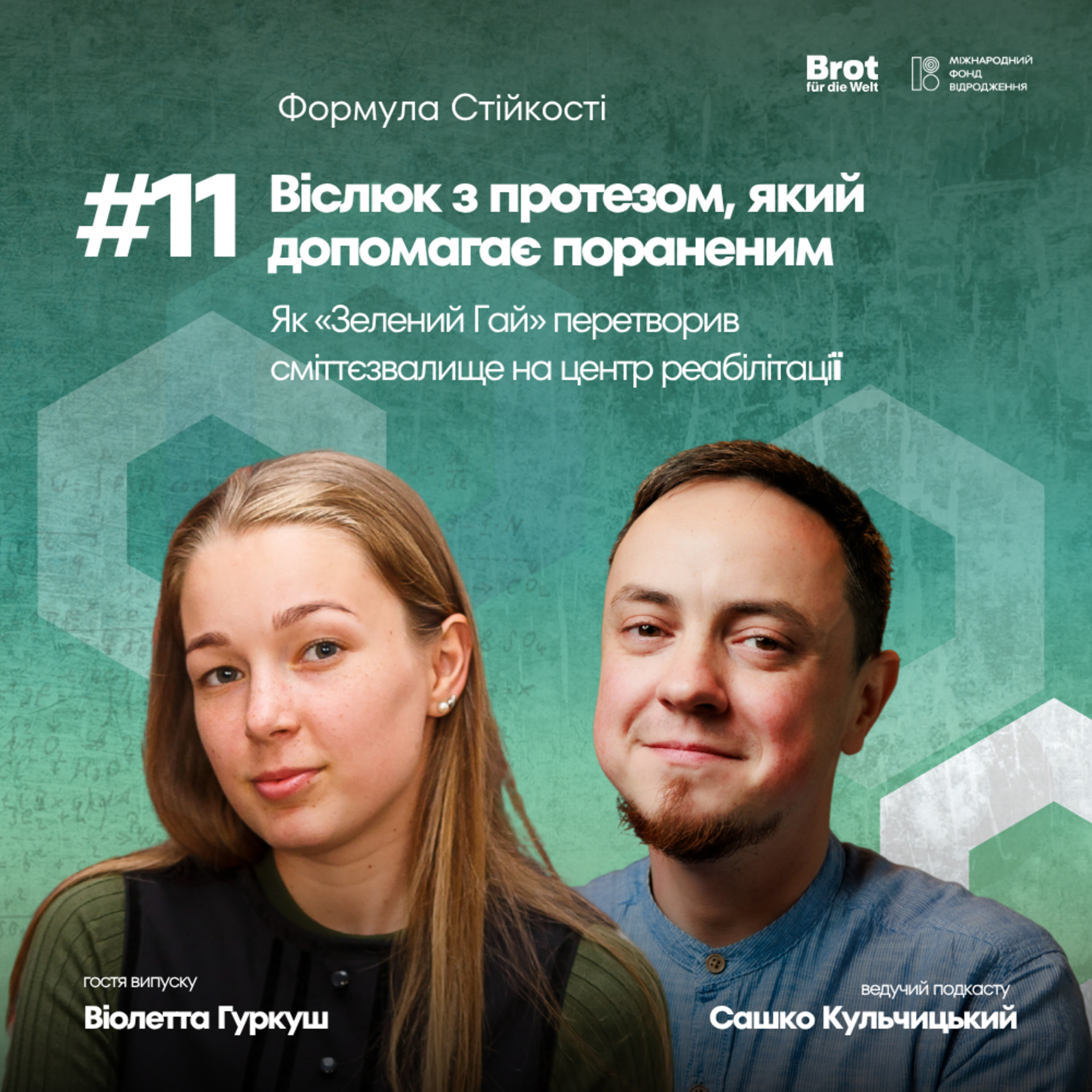 Віслюк з протезом, який допомагає пораненим. Як «Зелений Гай» перетворив сміттєзвалище на центр реабілітації episode artwork
