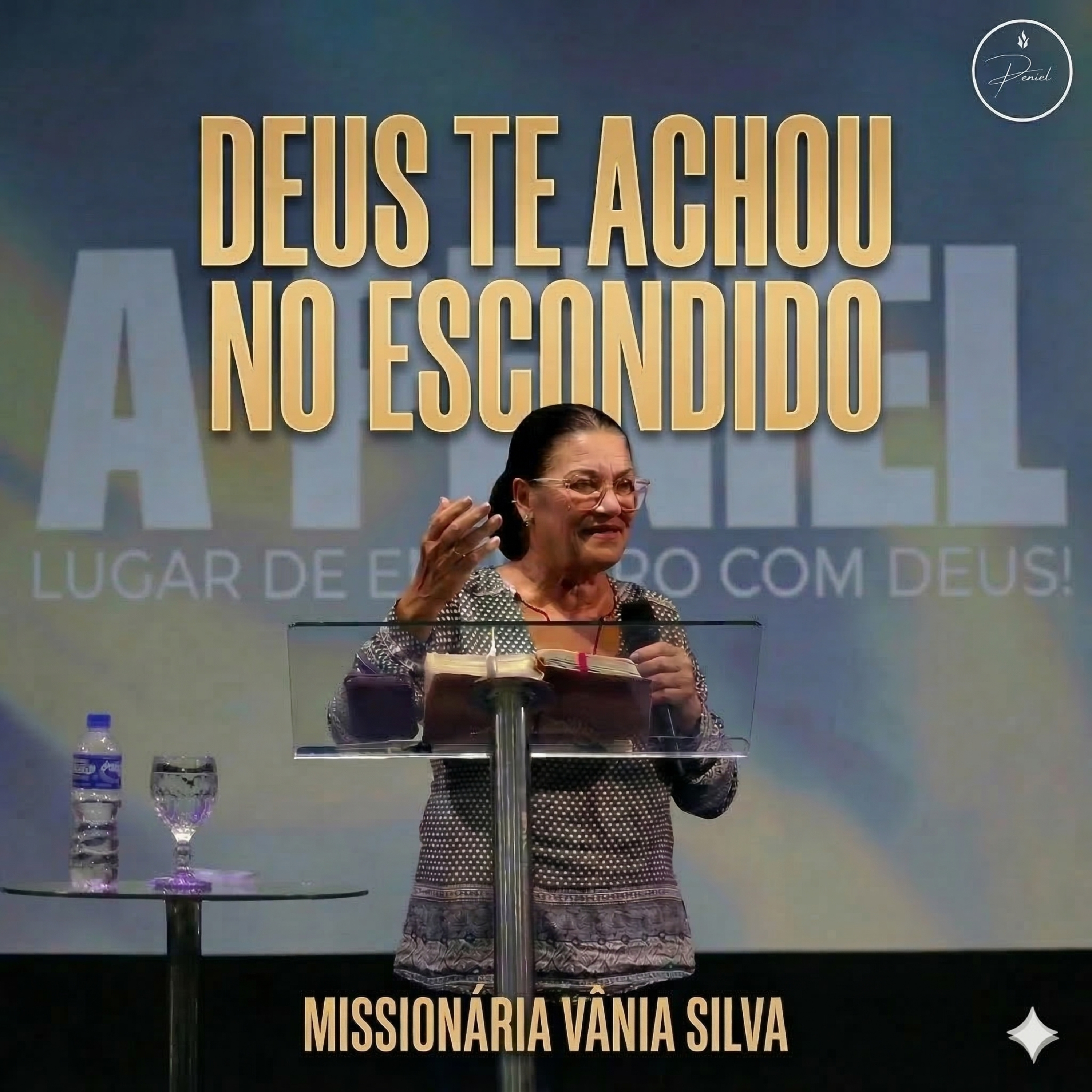 Deus te achou no Escondido | Missionária Vania Silva #05 episode artwork