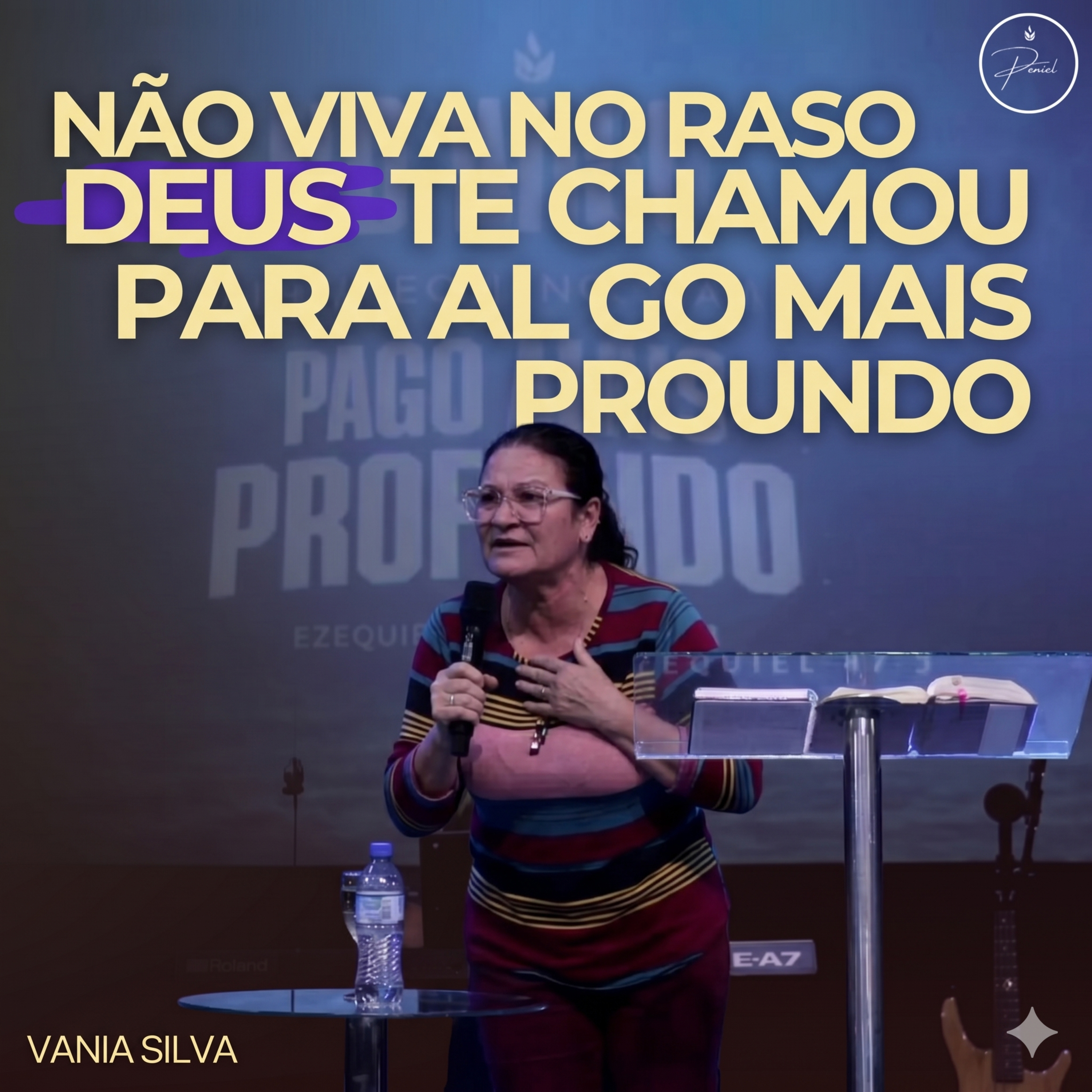 Não Viva no Raso | Missionária Vania Silva #14 episode artwork