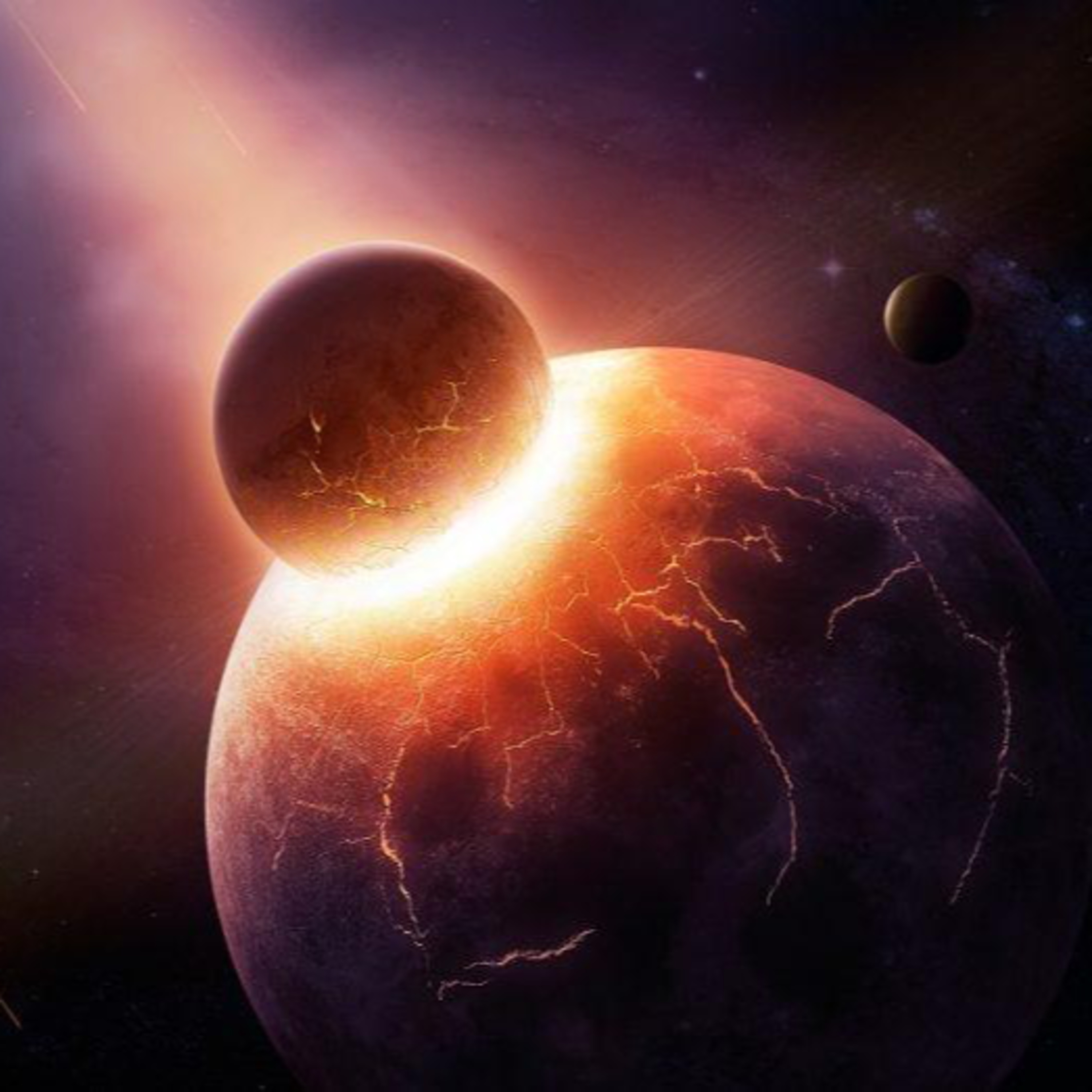 Collisions of the Early Solar System episode artwork