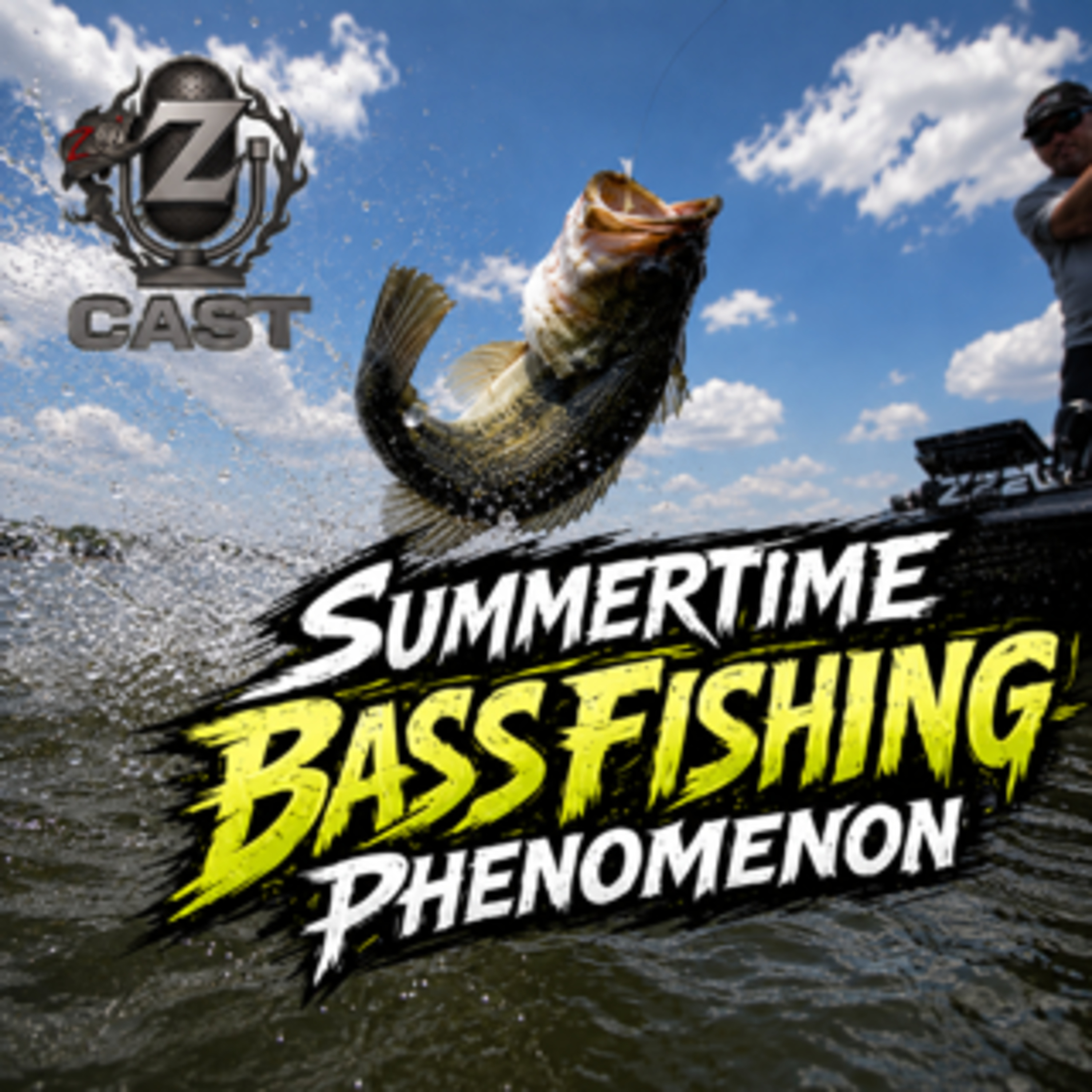 Z CAST #11 Summertime Bass Fishing Phenomenon How To Catch the BIG ONES episode artwork