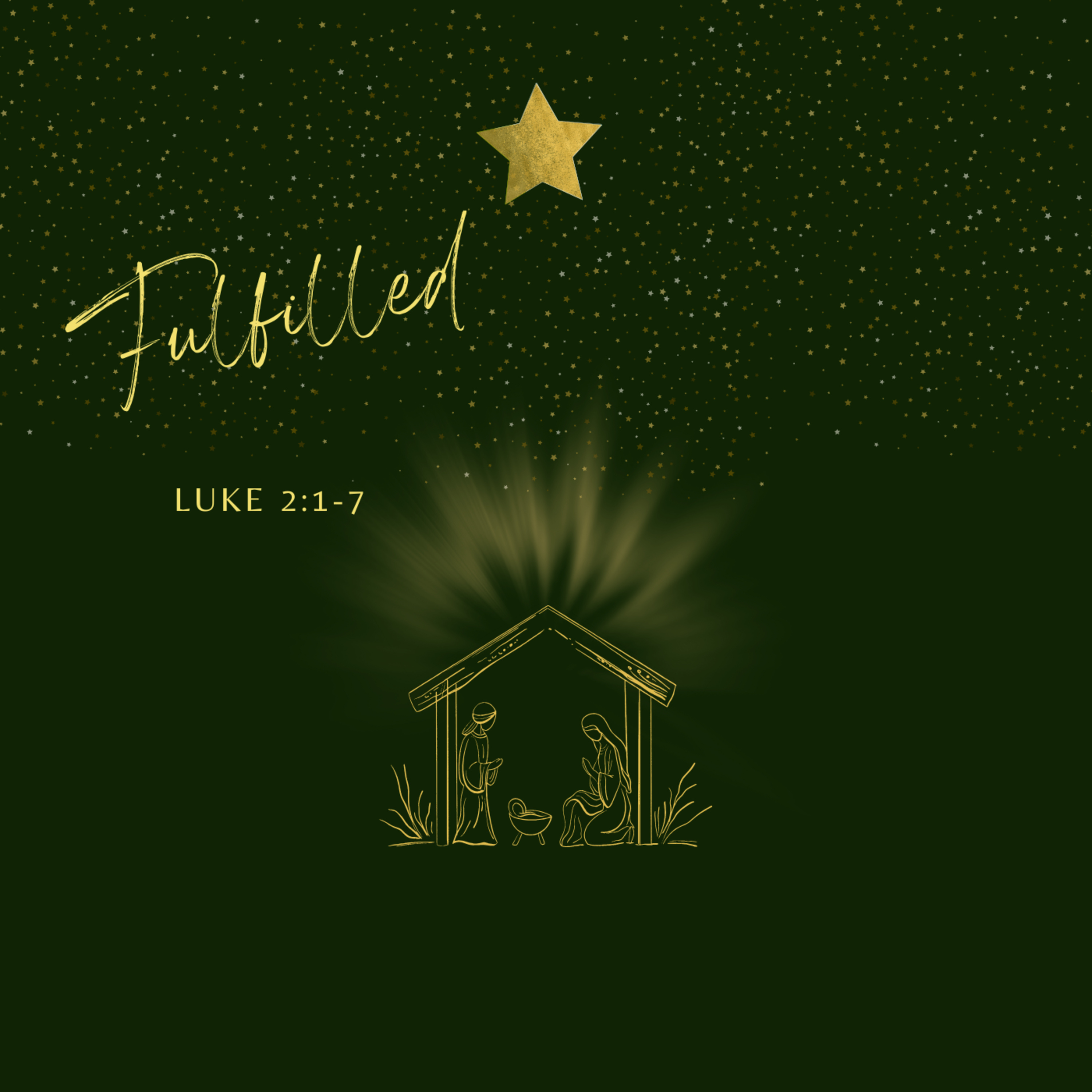 A Very Mary Christmas-Fulfilled (Luke 2:1-7) episode artwork