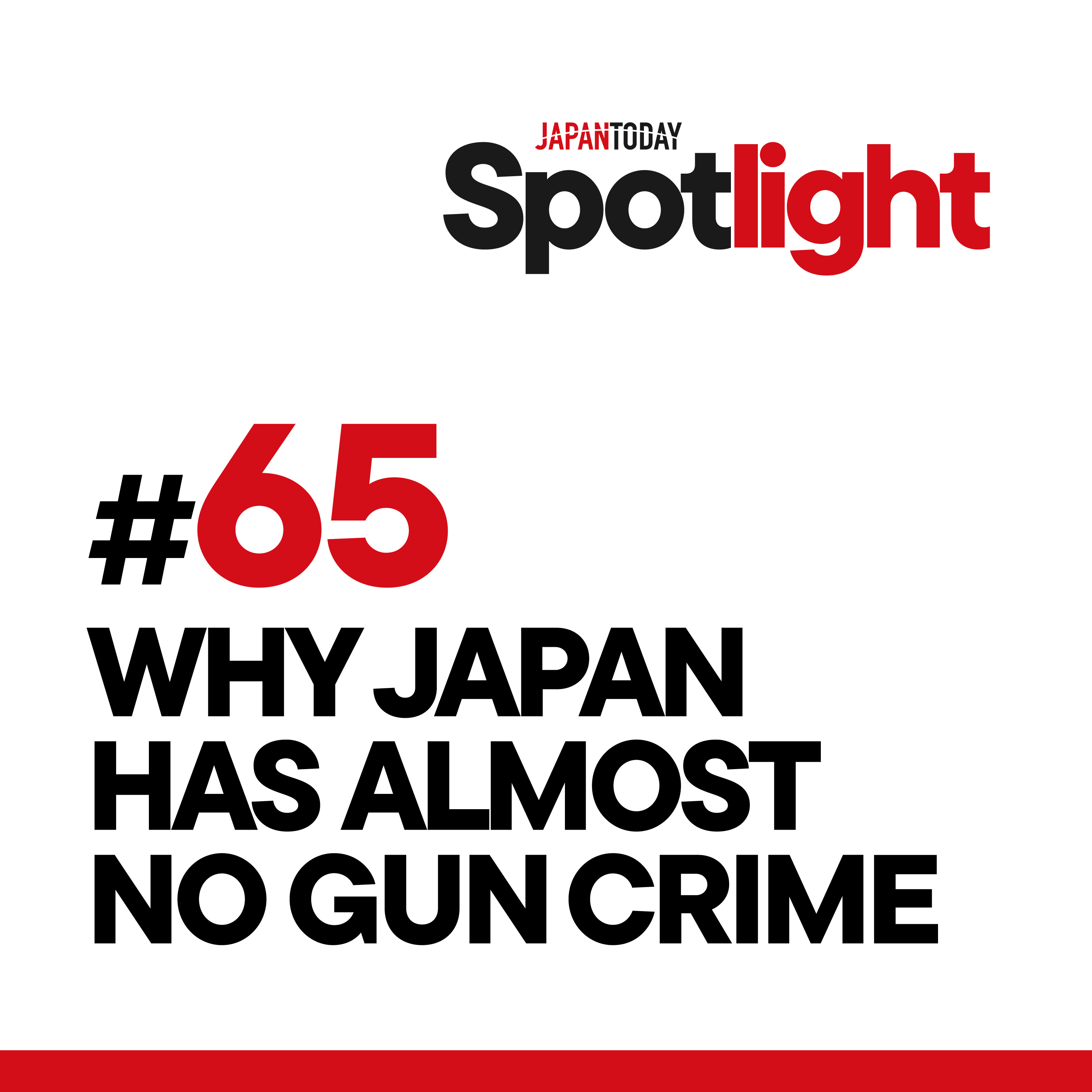 Why Japan has almost no gun crime