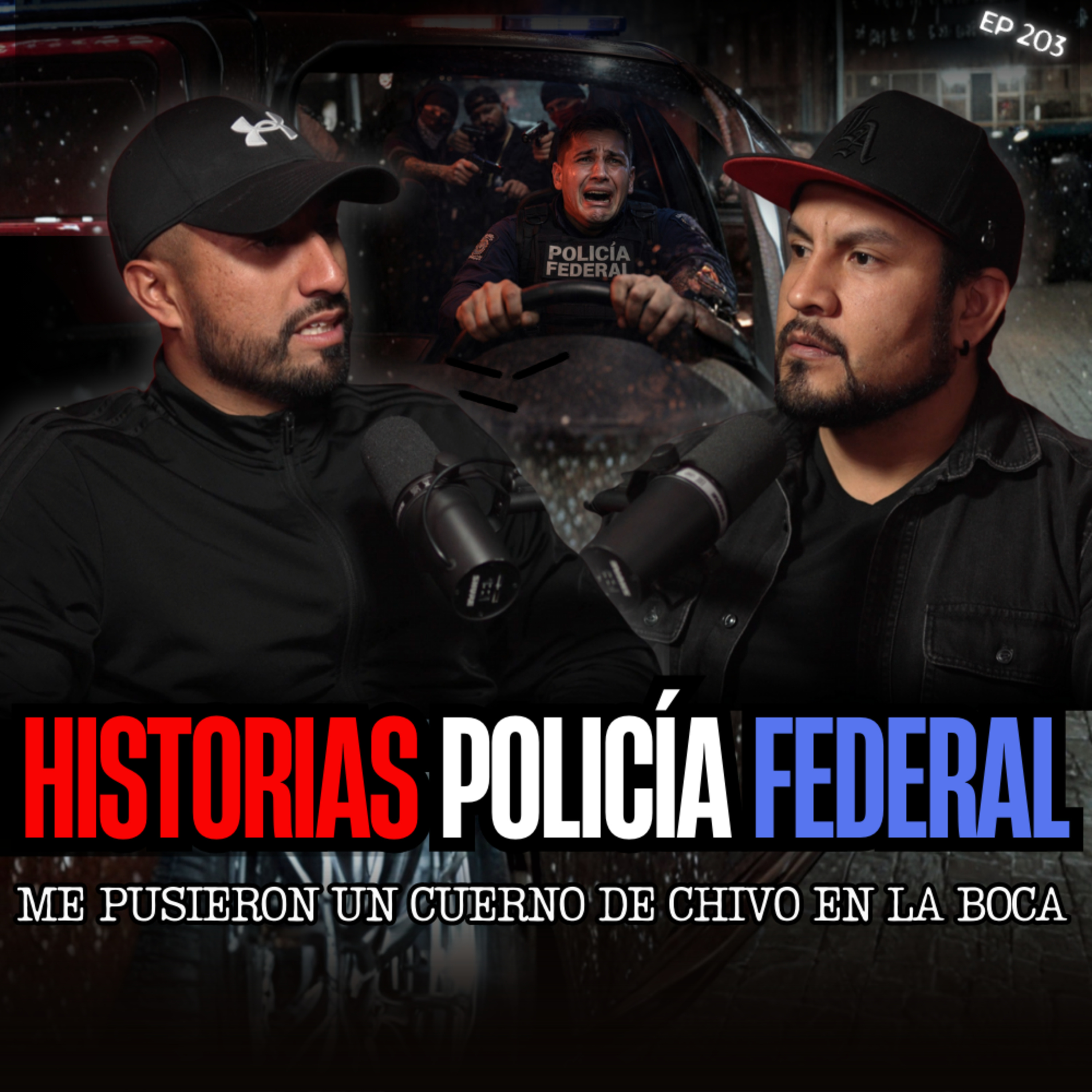 Historias Aterradoras de POLICÍAS FEDERALES en MEXICO... Lo Peor Que he Visto en el Servicio episode artwork