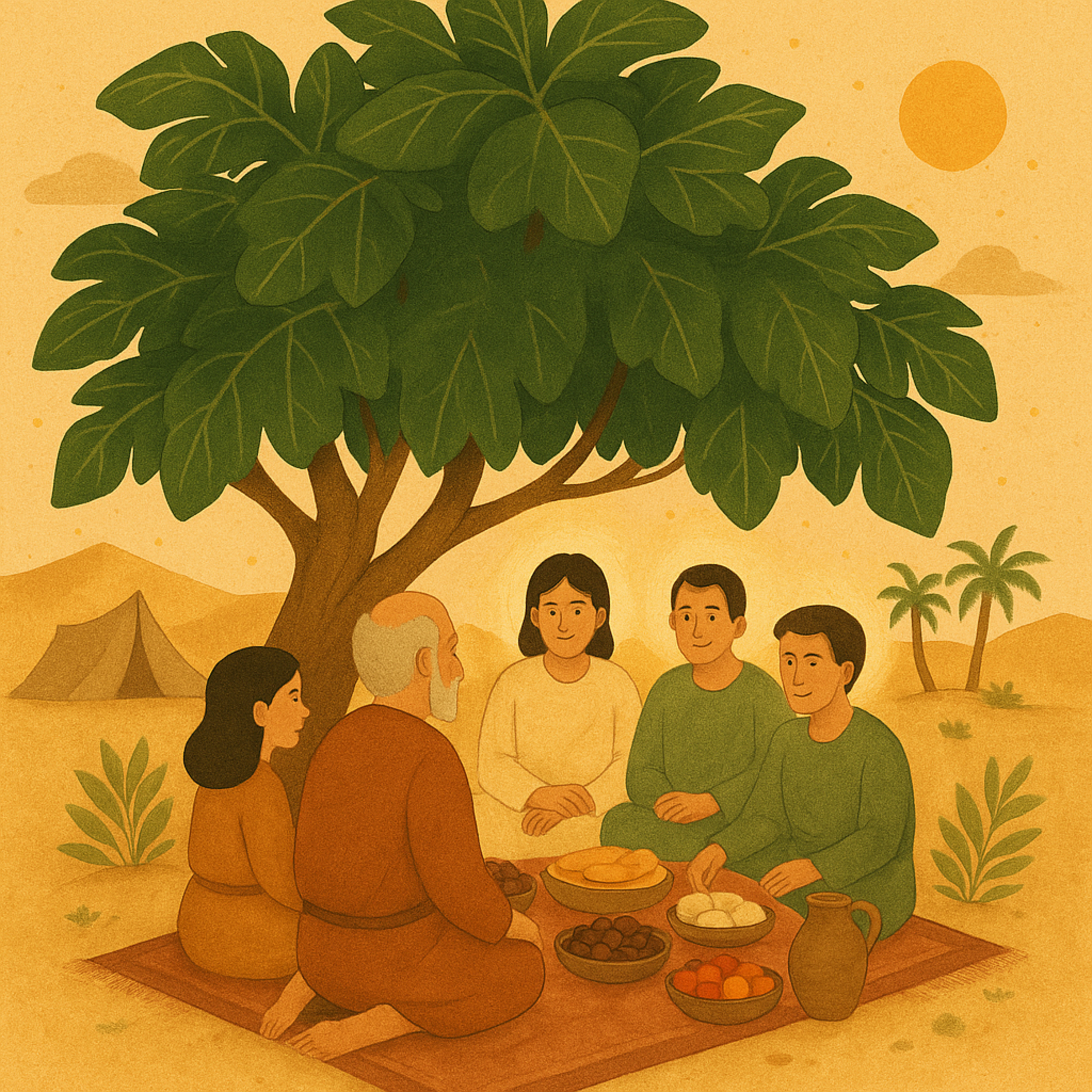 Abraham et les trois voyageurs episode artwork