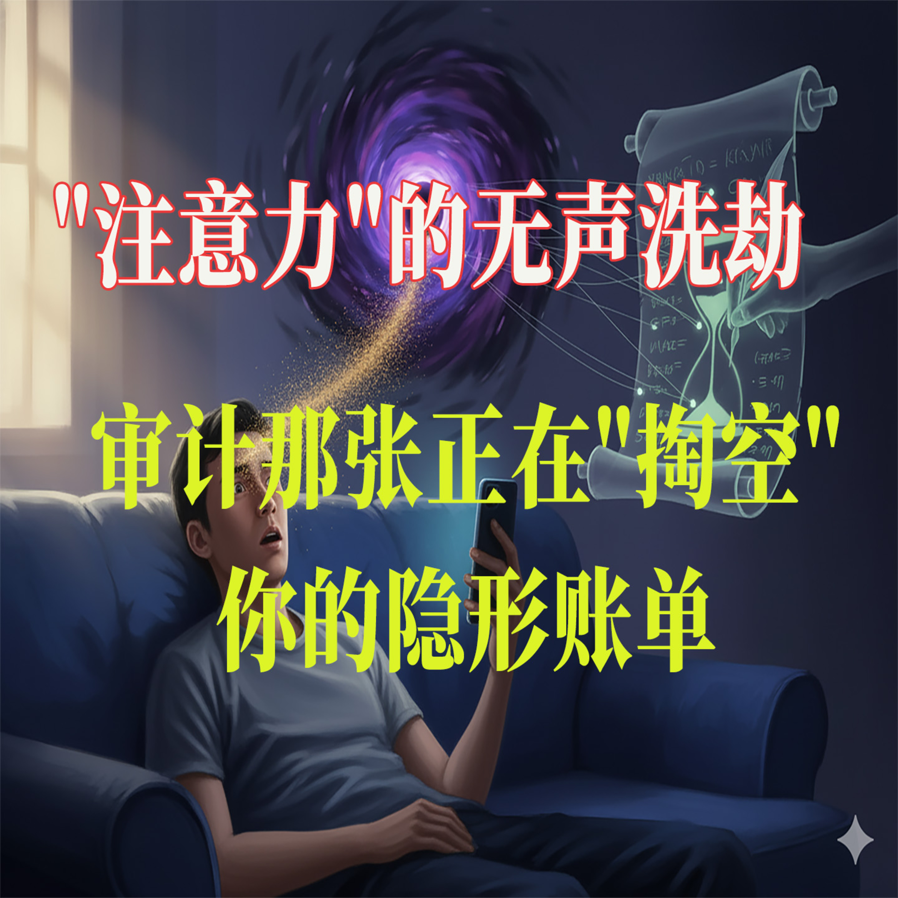 “注意力”的无声洗劫：审计那张正在“掏空”你的隐形账单 episode artwork
