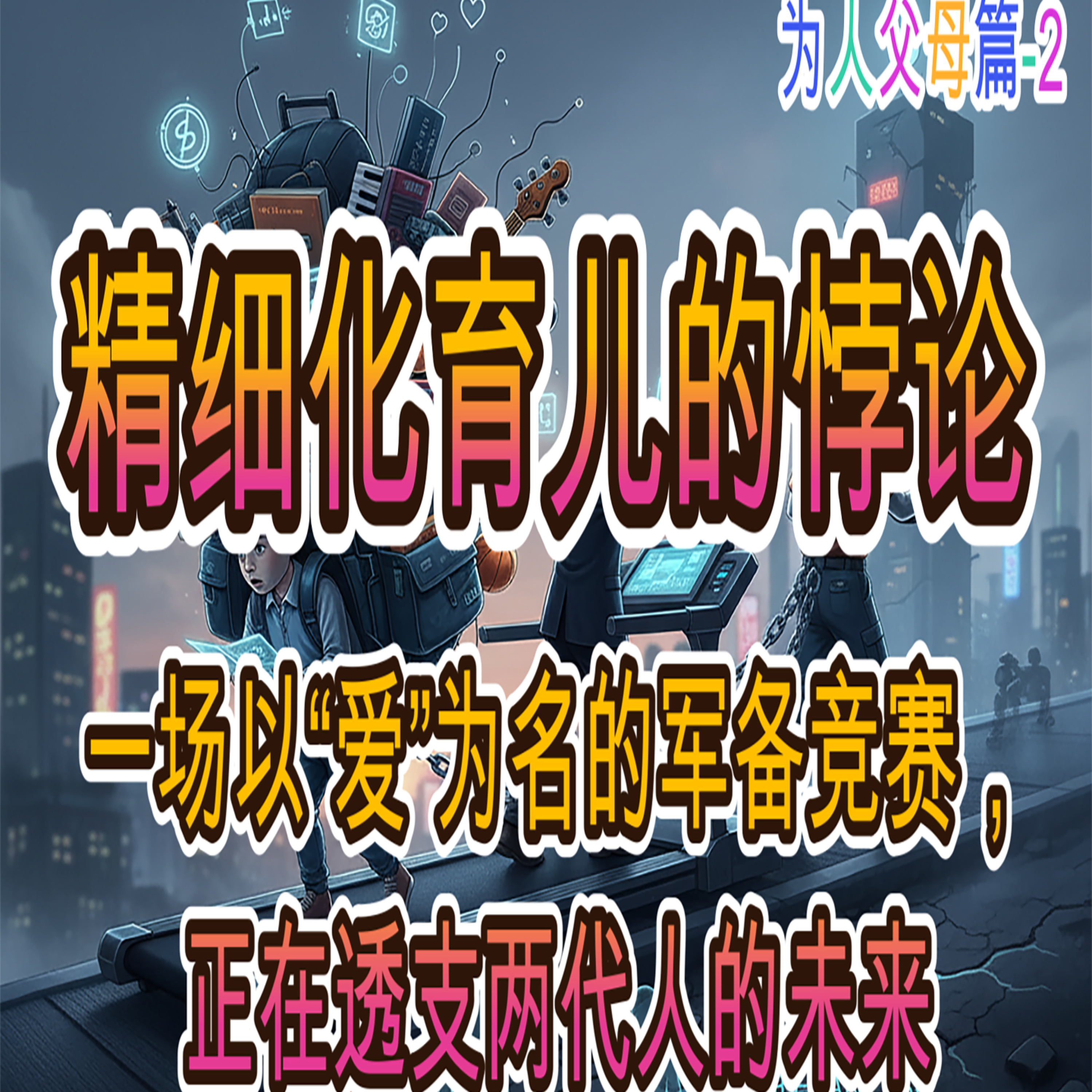 “精细化育儿”的悖论：一场以“爱”为名的军备竞赛，正在透支两代人的未来 episode artwork