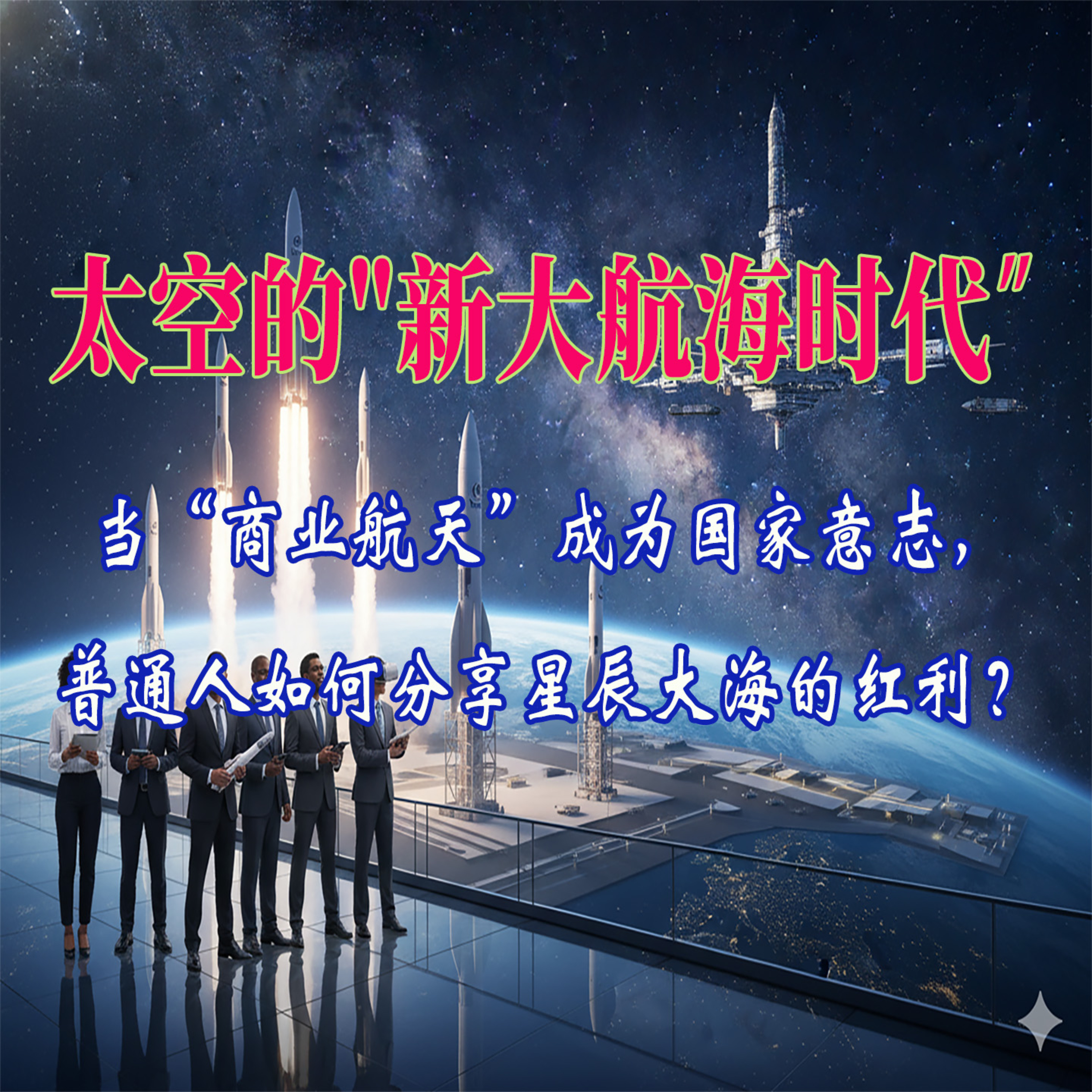 太空的“新大航海时代”：当“商业航天”成为国家意志，普通人如何分享星辰大海的红利？ episode artwork