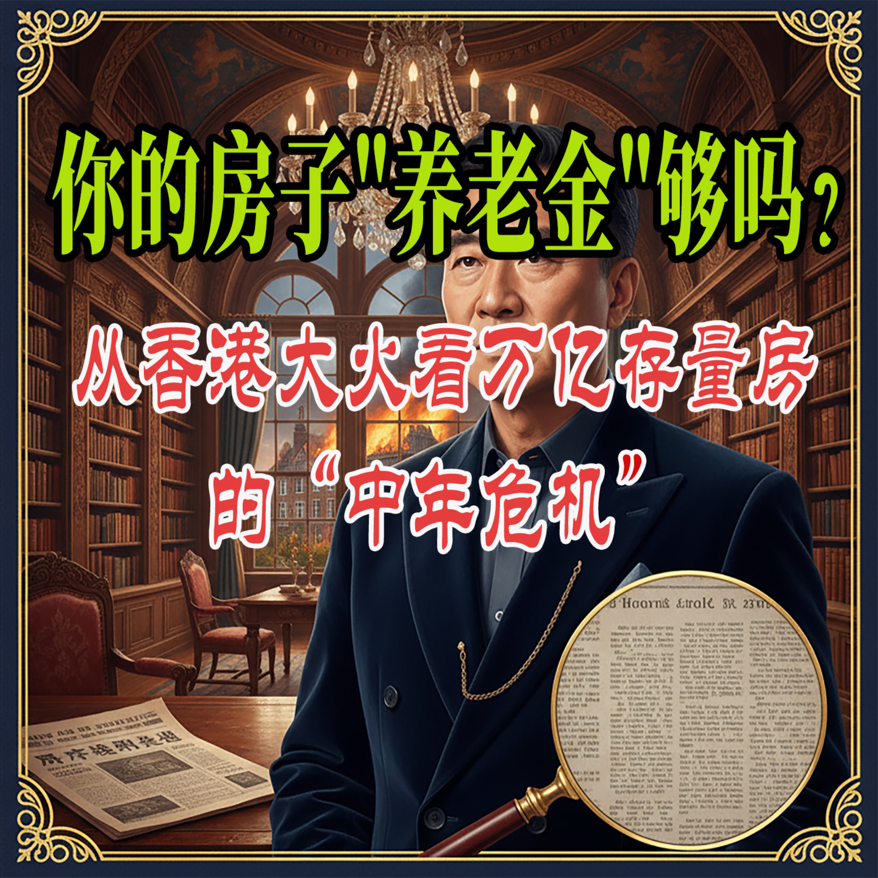 你的房子“养老金”够吗？从香港大火看万亿存量房的“中年危机” episode artwork