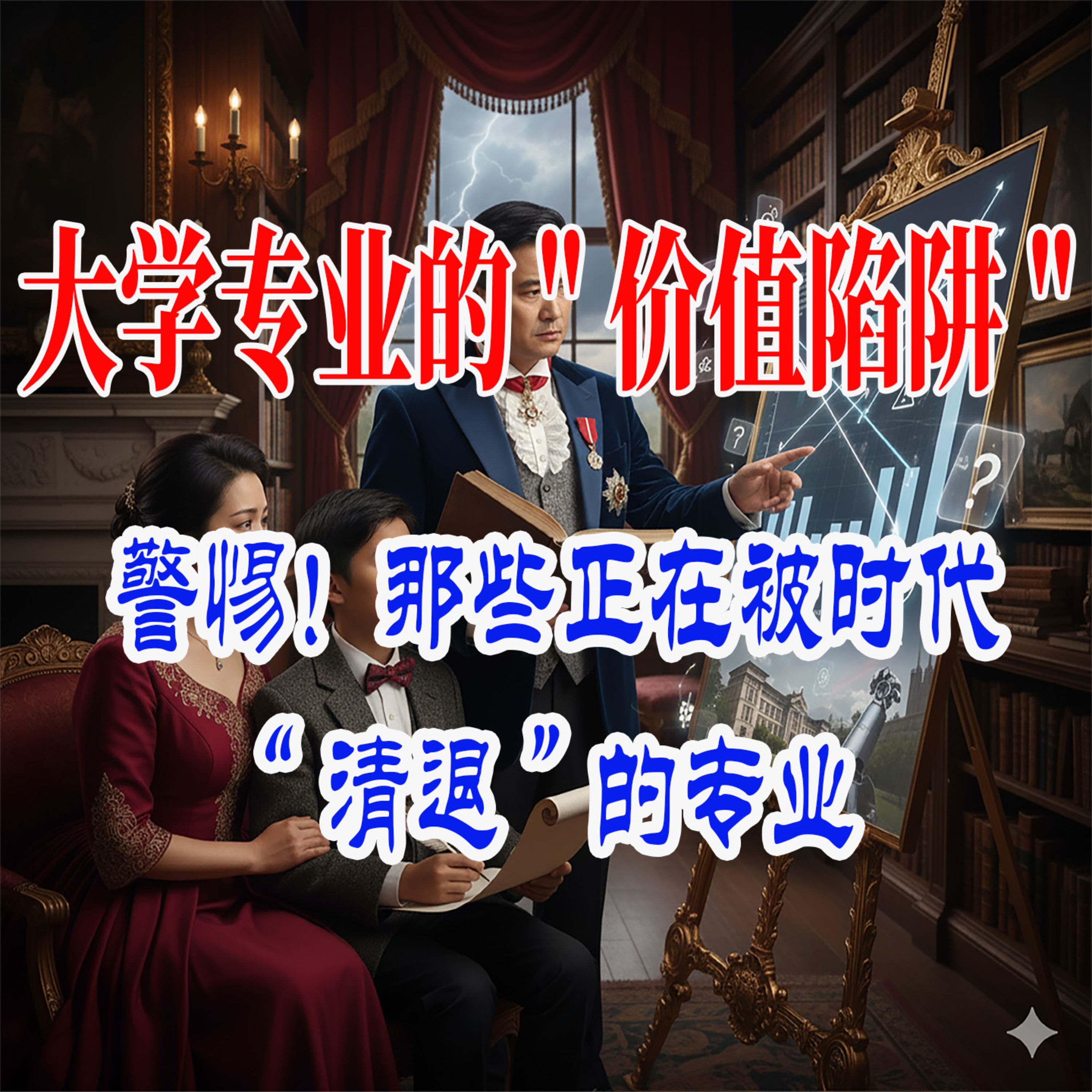  大学专业的“价值陷阱”： 警惕！那些正在被时代“清退”的专业  episode artwork