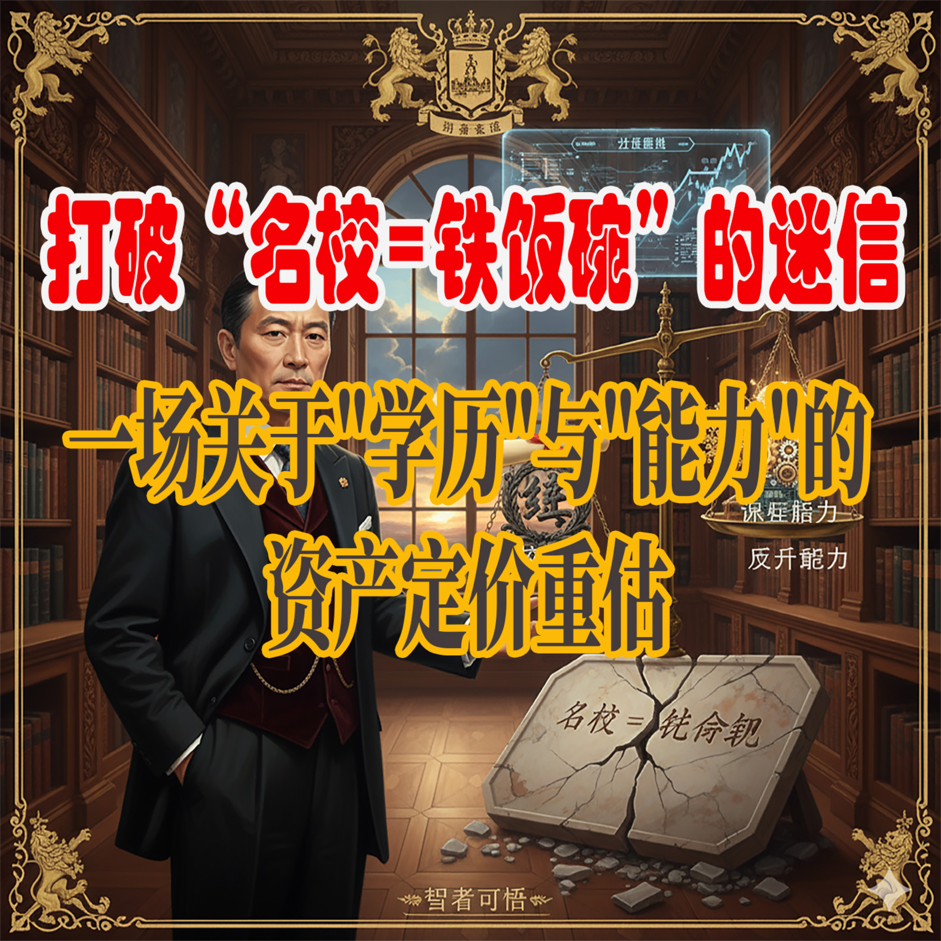  打破“名校=铁饭碗”的迷信：一场关于“学历”与“能力”的资产定价重估 episode artwork