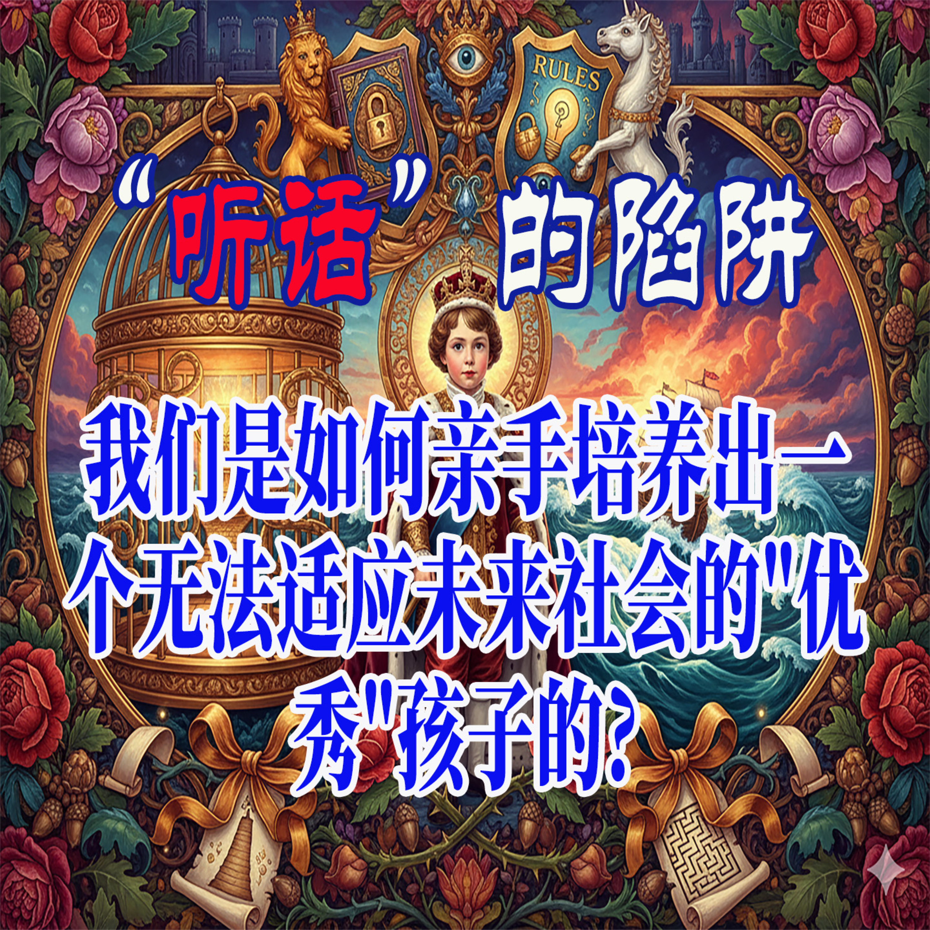 “听话”的陷阱：我们是如何亲手培养出一个无法适应未来社会的“优秀”孩子的？ episode artwork