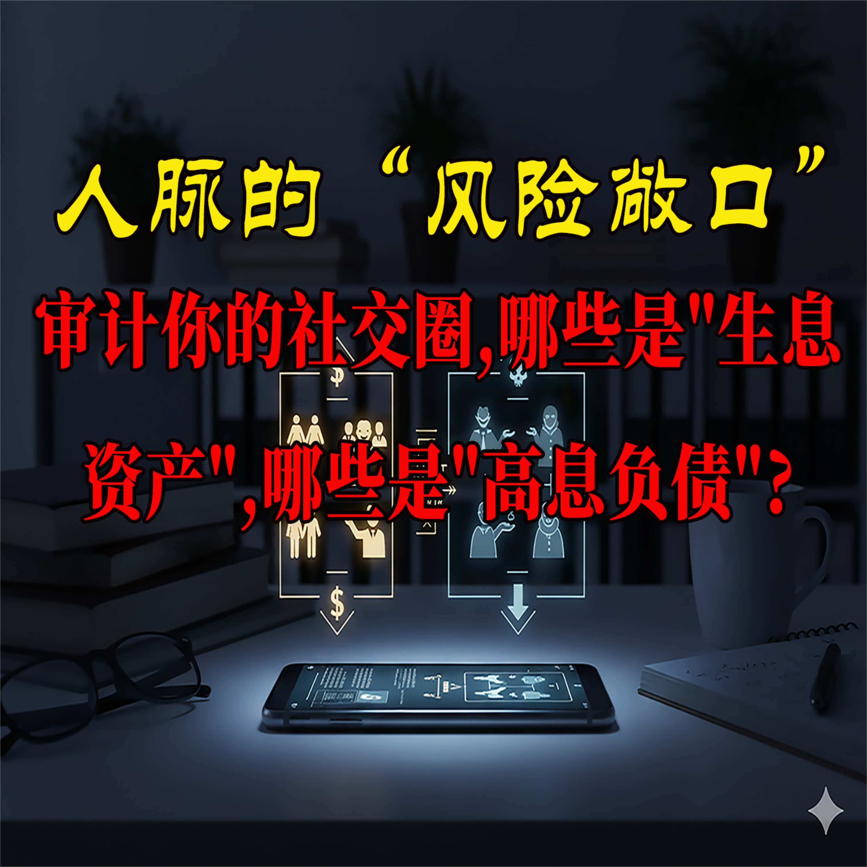 人脉的“风险敞口”：审计你的社交圈，哪些是“生息资产”，哪些是“高息负债”？ episode artwork