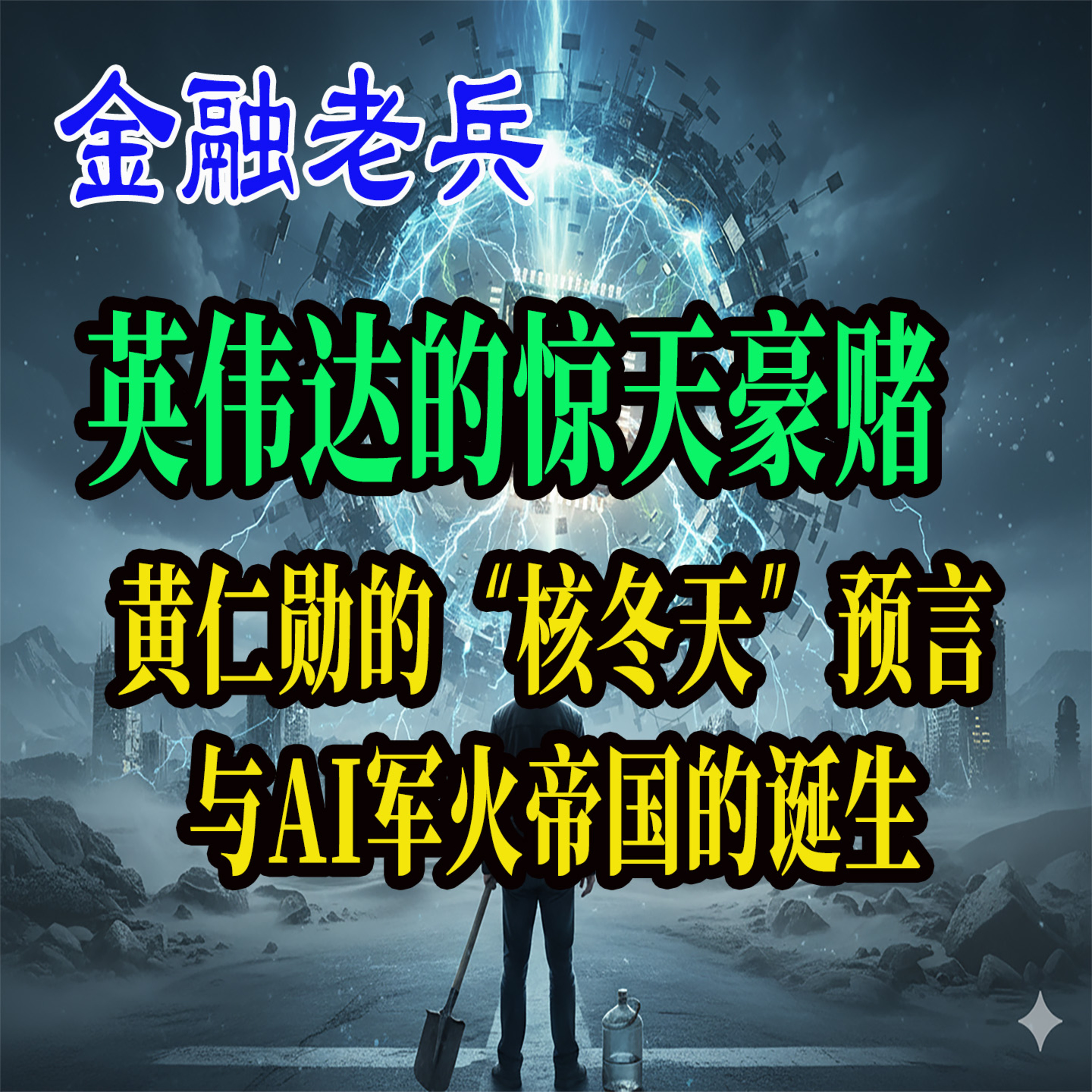 英伟达的惊天豪赌：黄仁勋的“核冬天”预言与AI军火帝国的诞生 episode artwork