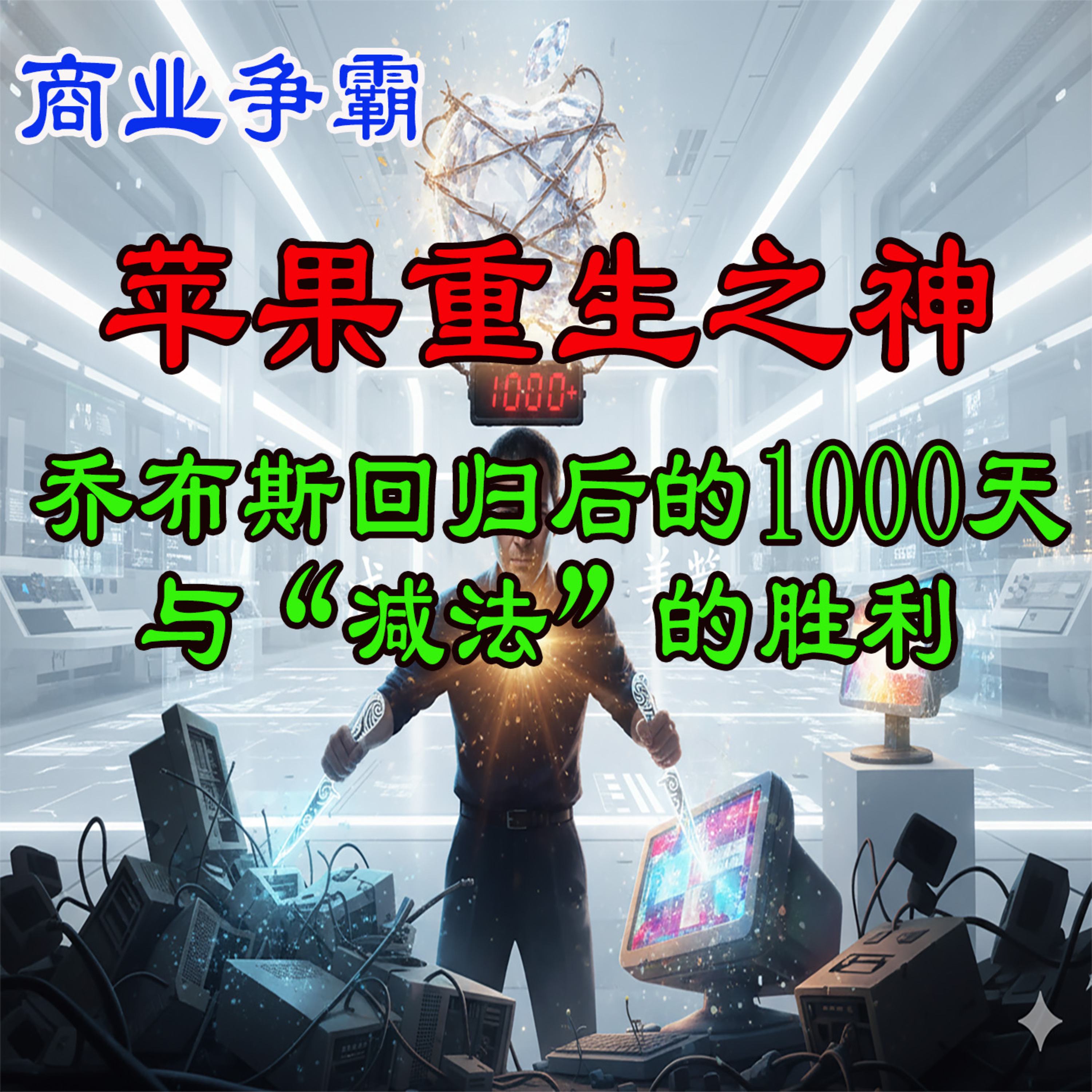 苹果重生之神：乔布斯回归后的1000天与“减法”的胜利 episode artwork