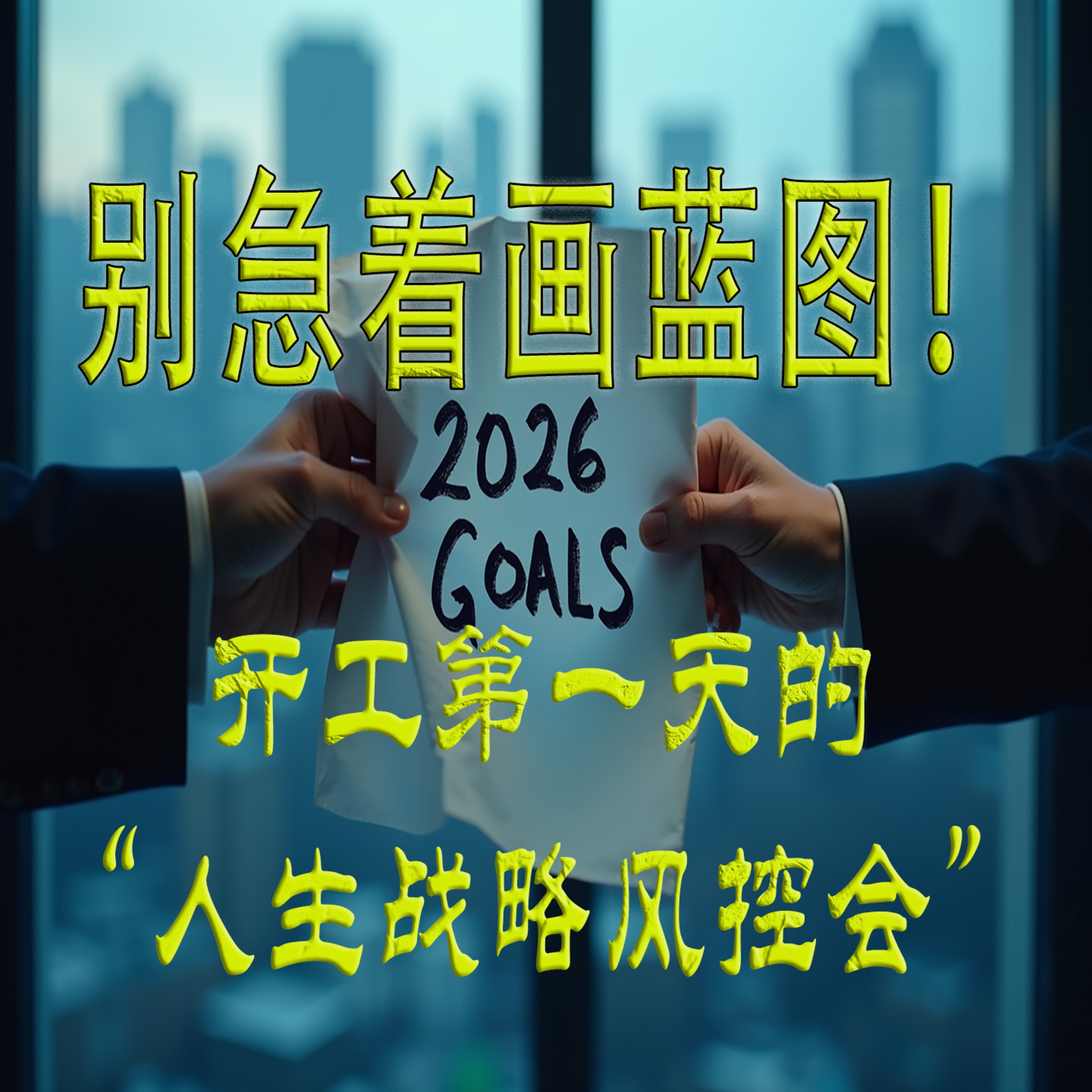 开工特辑：把你自己当公司运营，你的2026该如何风控？ episode artwork