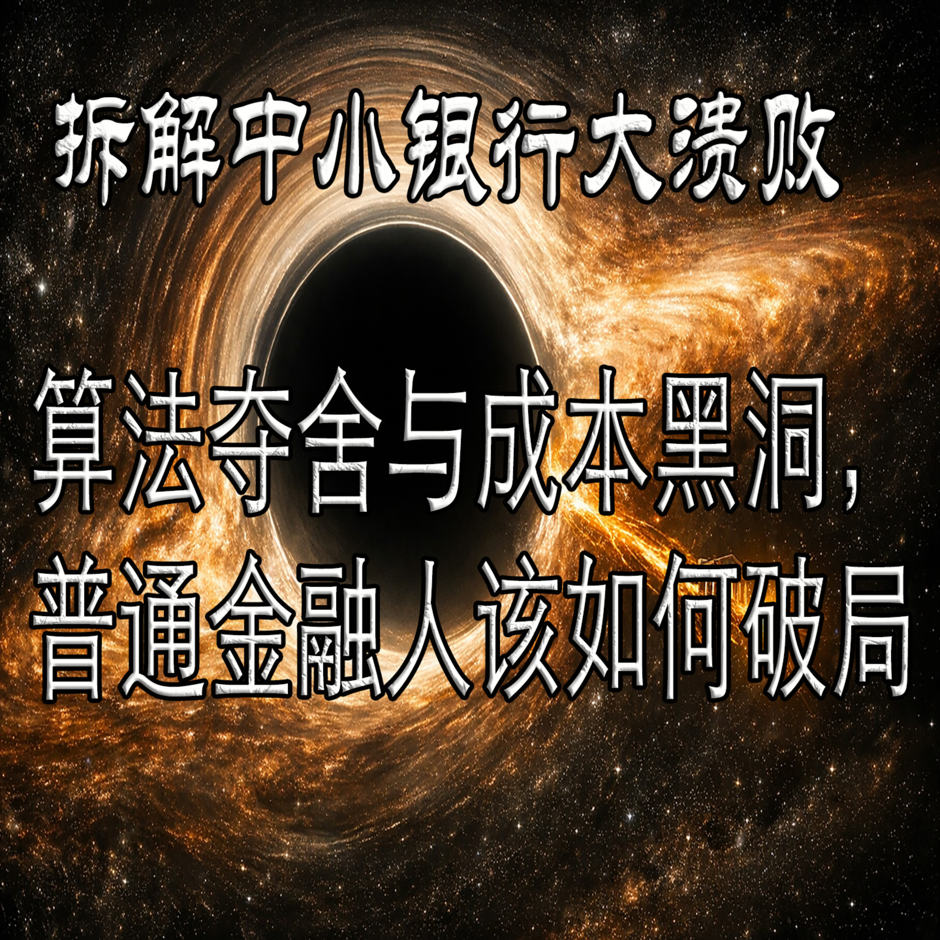 智者同行】夜话：500家银行消亡录，在算法黑洞前守住那份“人味” episode artwork