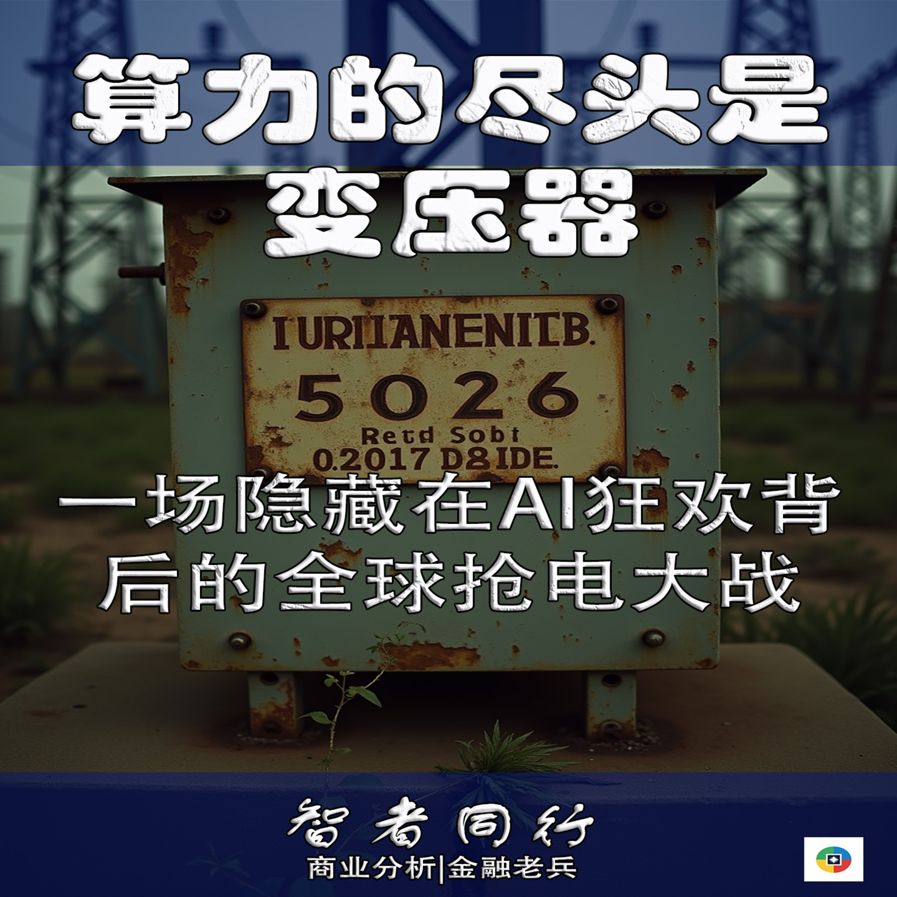 算力的尽头是变压器：一场隐藏在AI狂欢背后的全球抢电大战 episode artwork