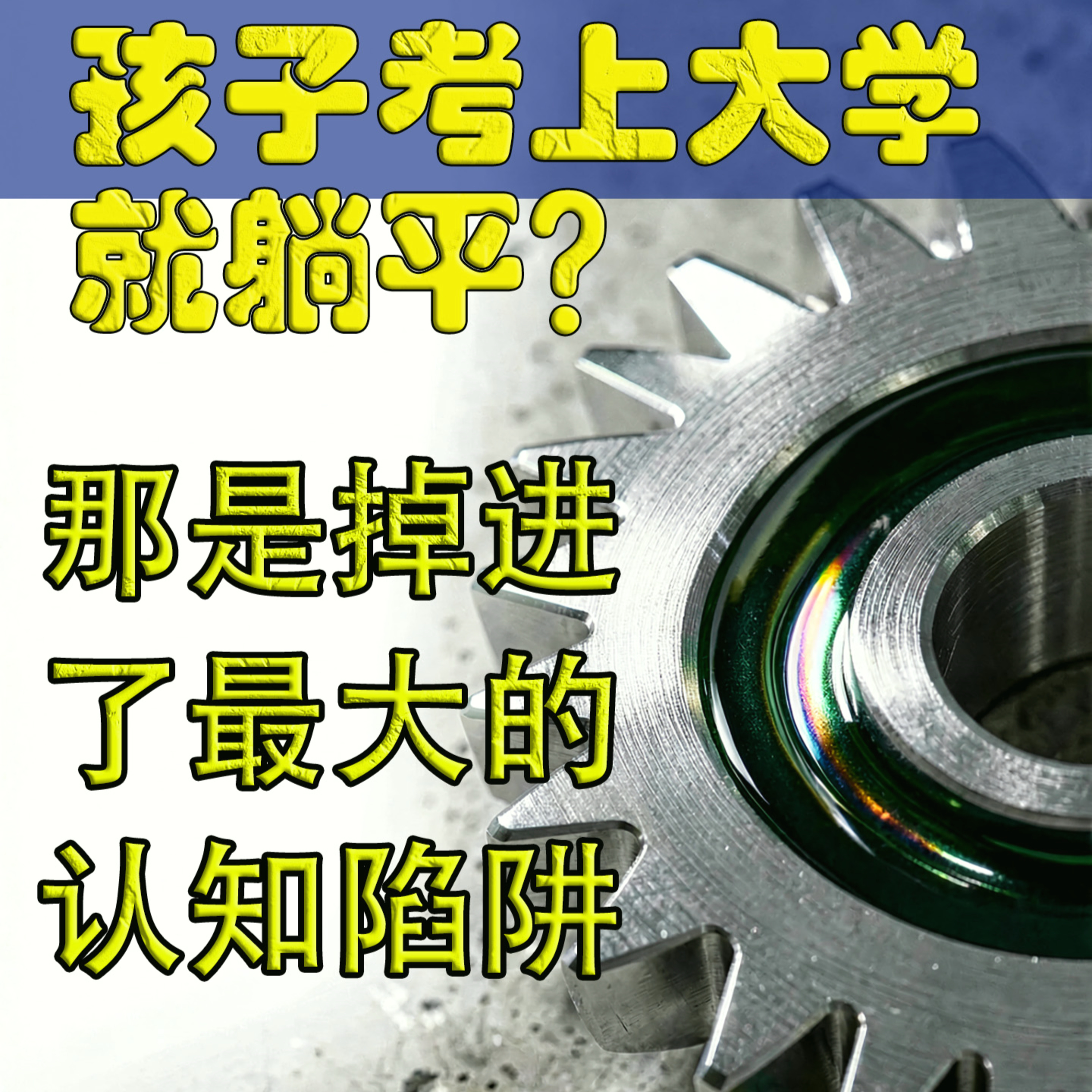 别让大学成了避风港，要把它变成你的能力健身房 episode artwork