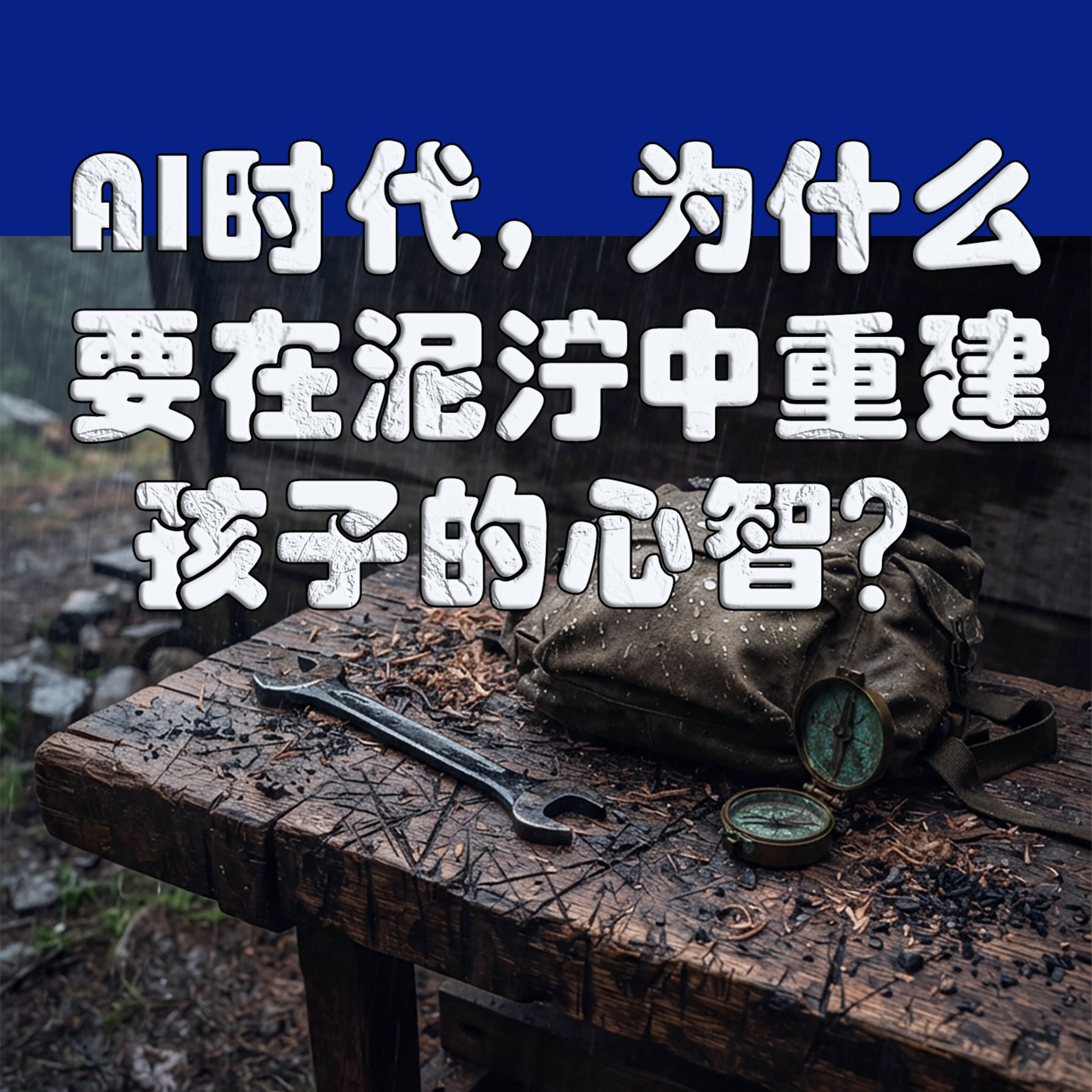 AI时代，为什么要在泥泞中重建孩子的心智？ episode artwork