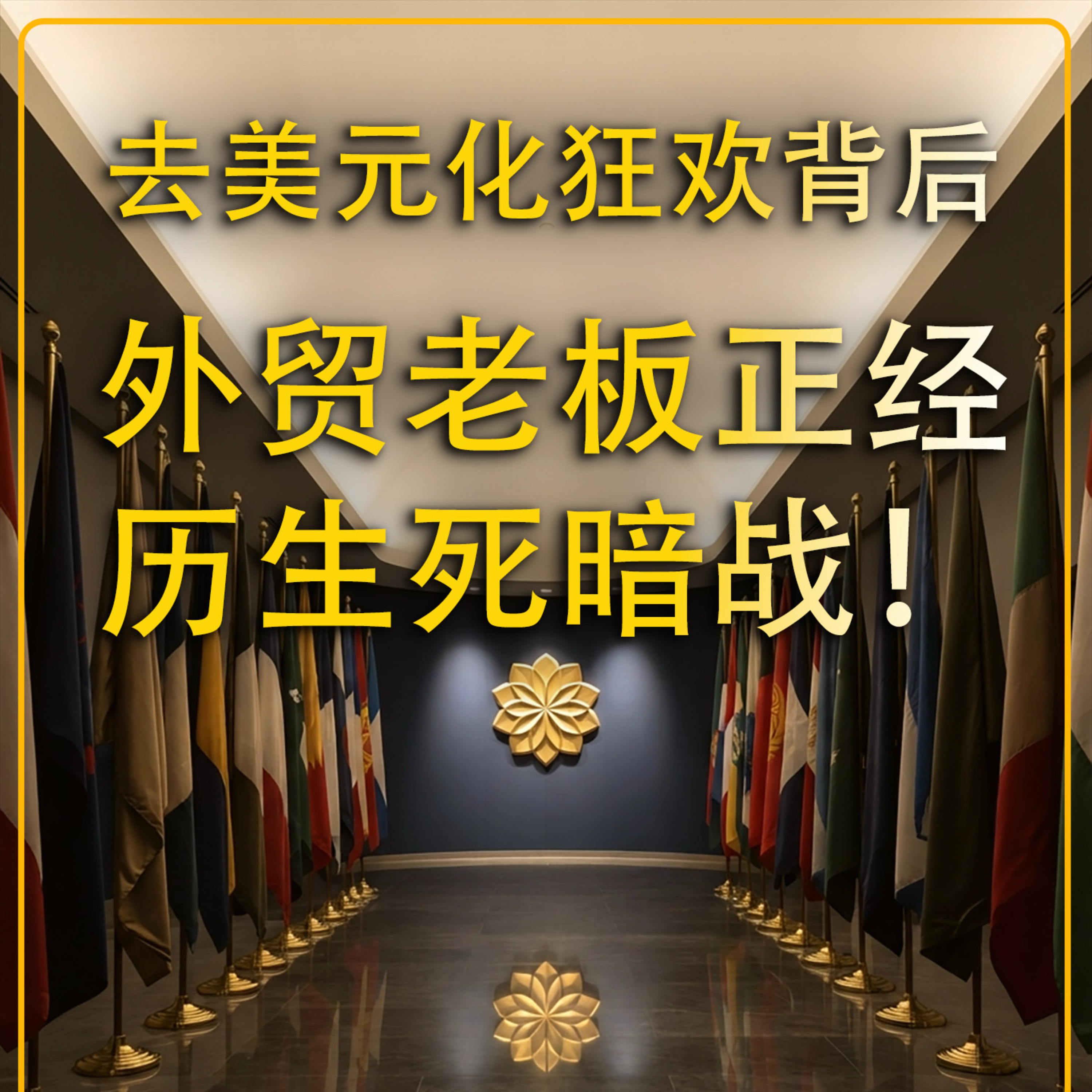 金砖结算突围：去美元化浪潮下，中小外贸如何自救？ episode artwork