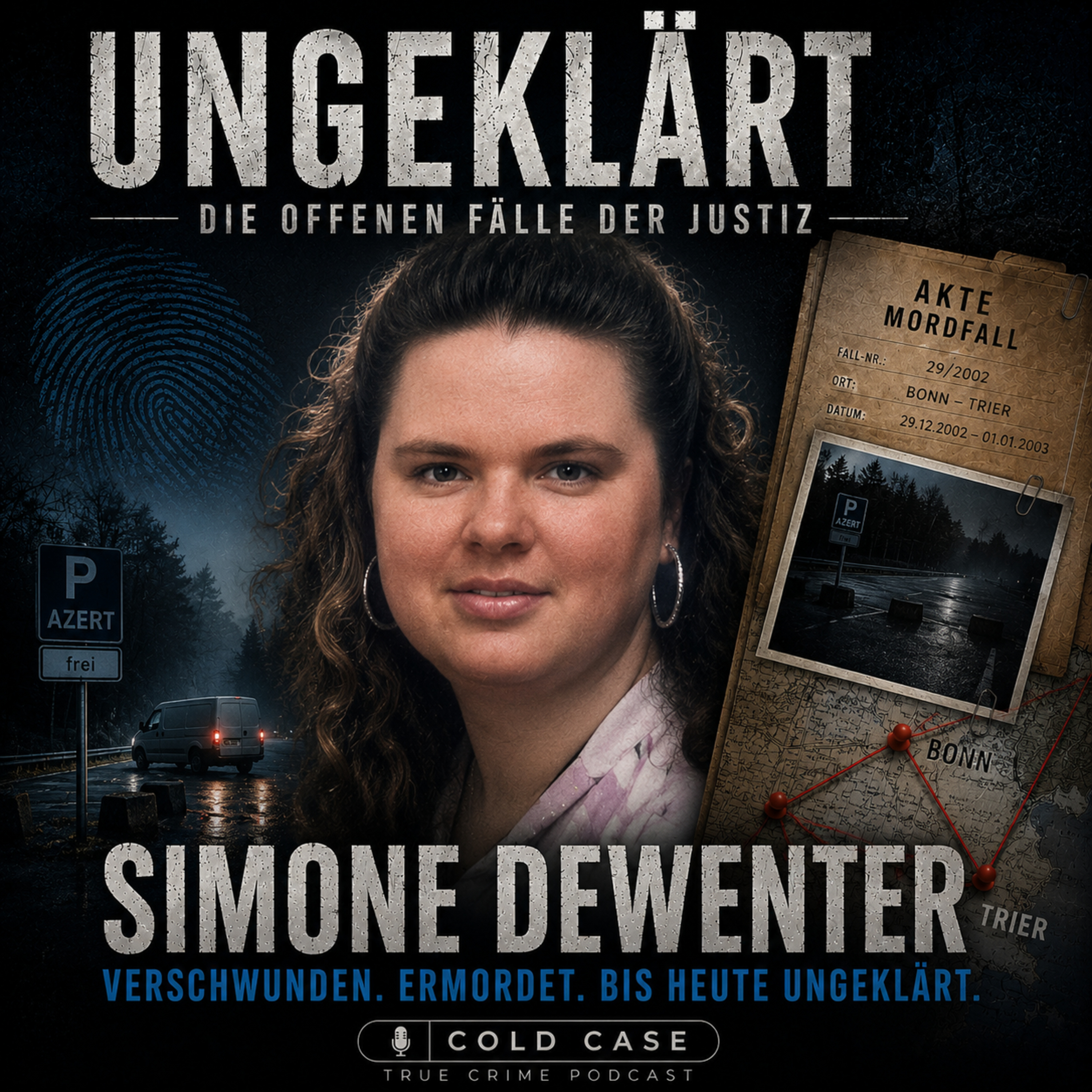 Ungeklärt - Simone Dewenter – Verschwunden zwischen Bonn und Trier | Cold Case Deutschland episode artwork