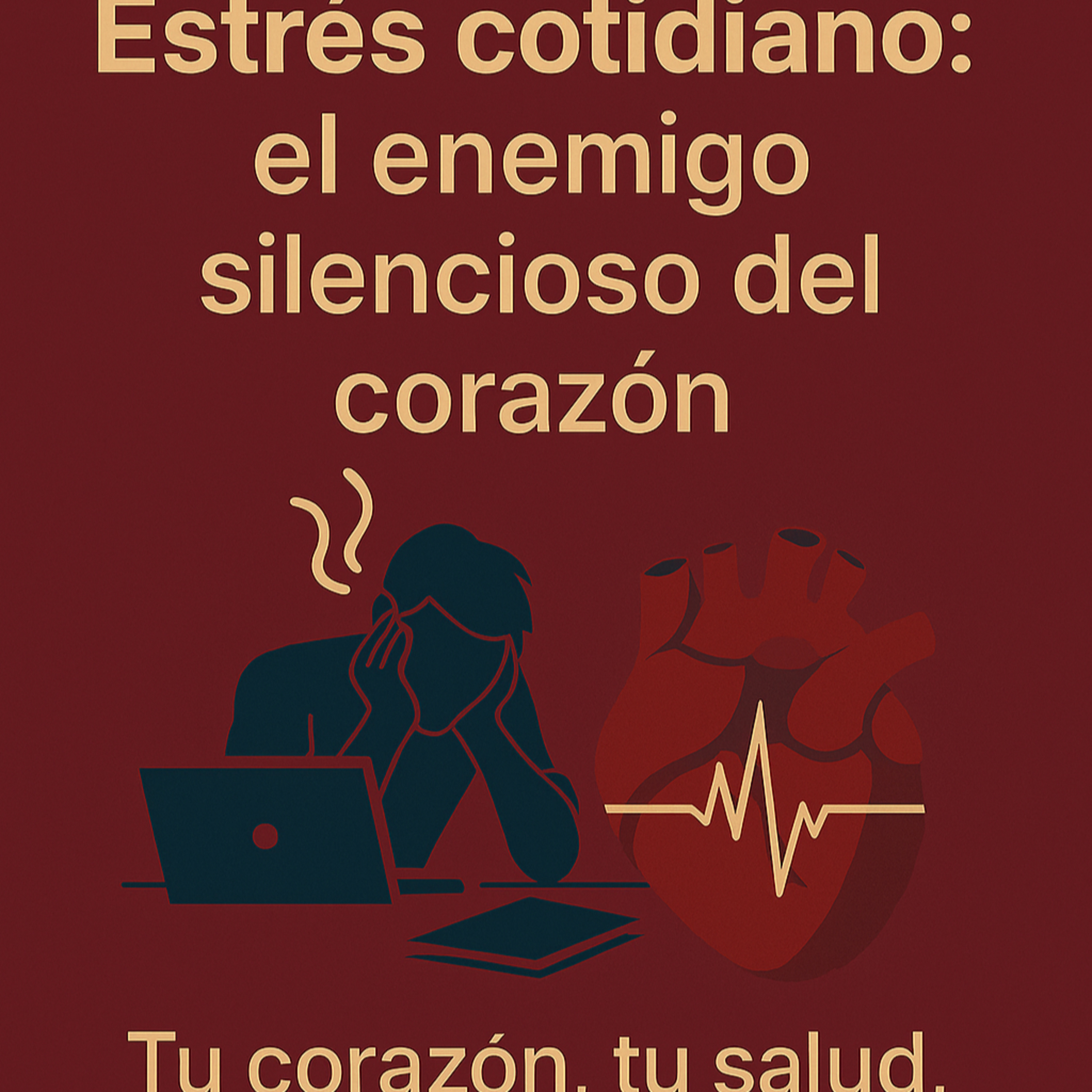 "Estrés cotidiano el enemigo silencioso del corazón" episode artwork