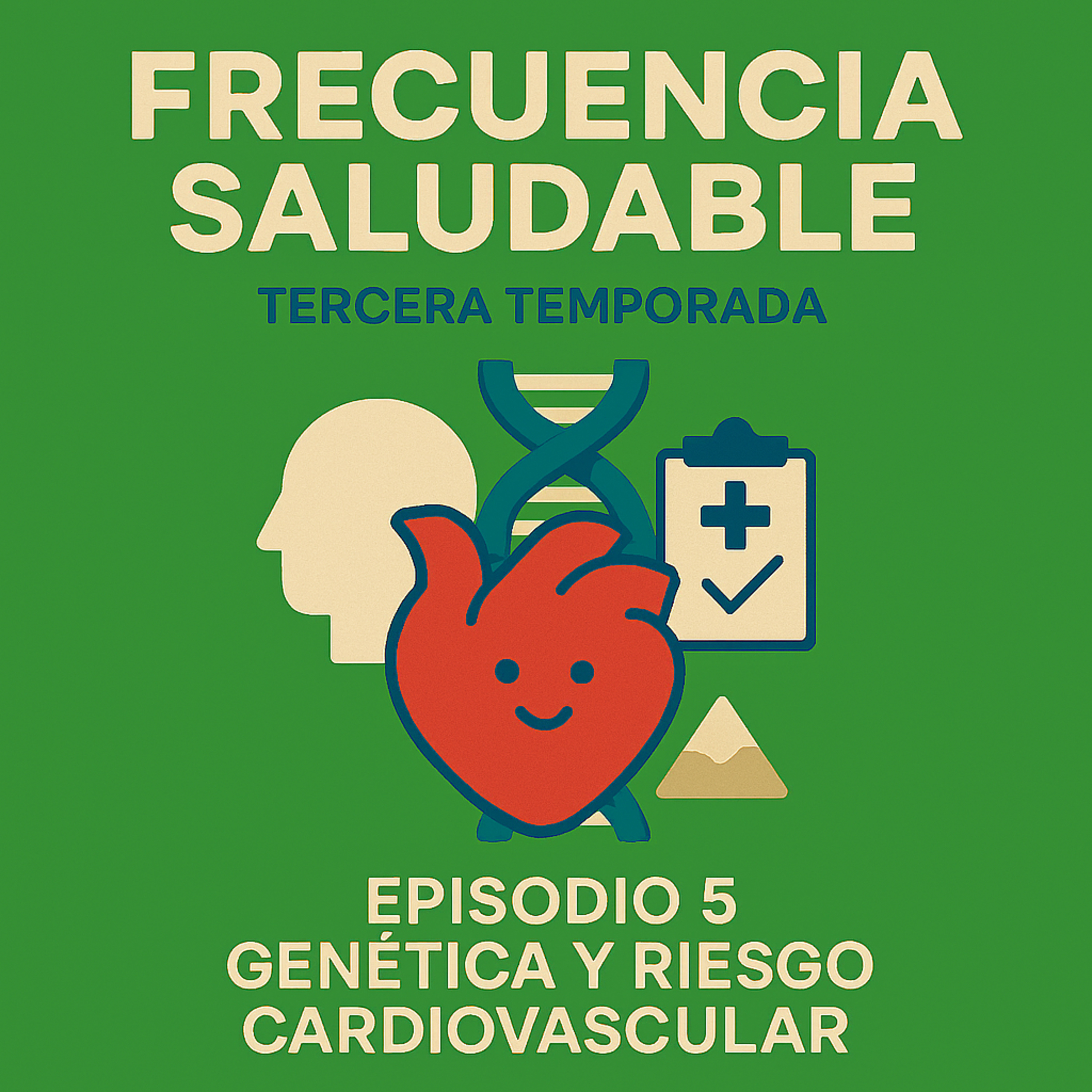 "Genética y riesgo cardiovascular" episode artwork