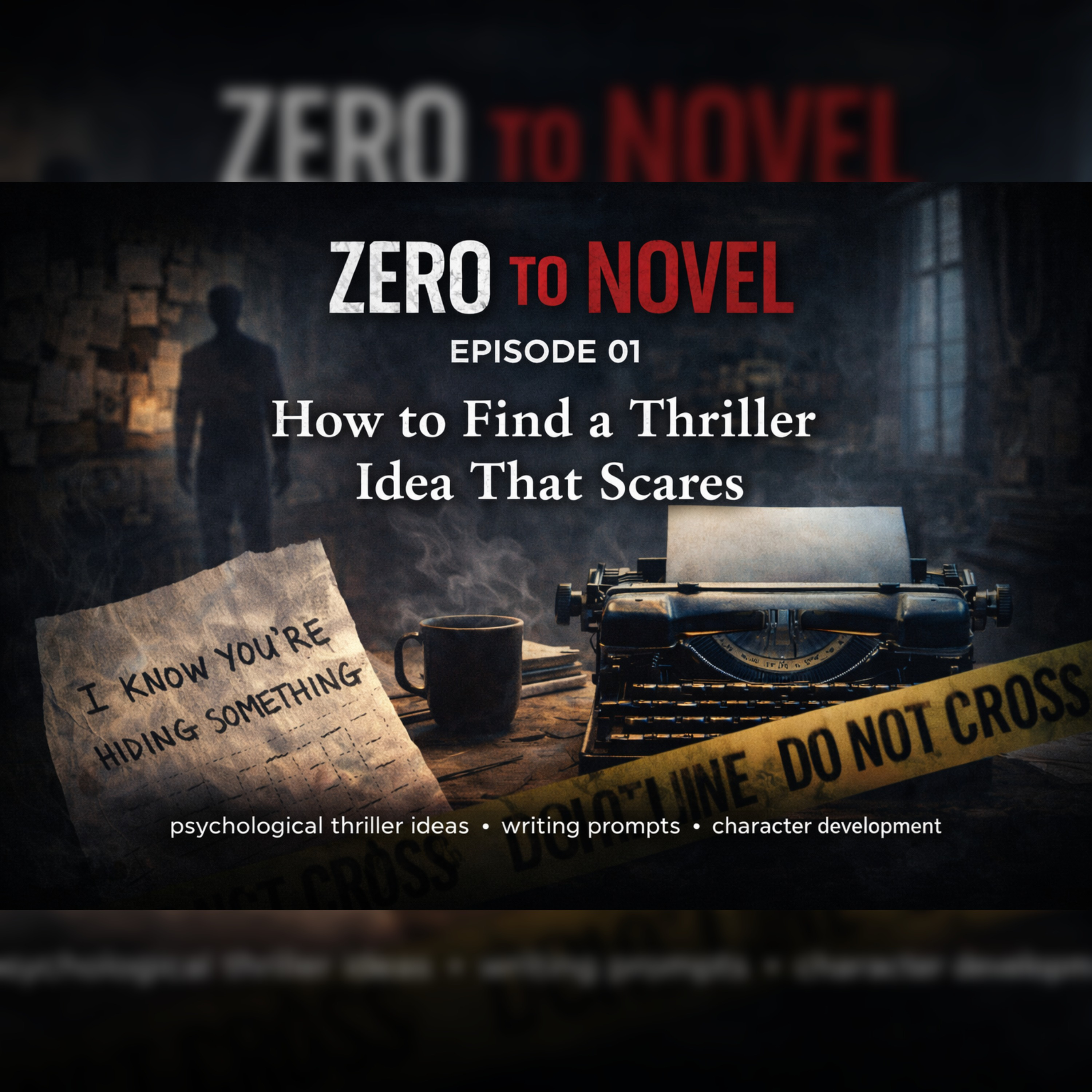Zero to Novel (Ep 1): How to Find a Thriller Idea That Scares episode artwork