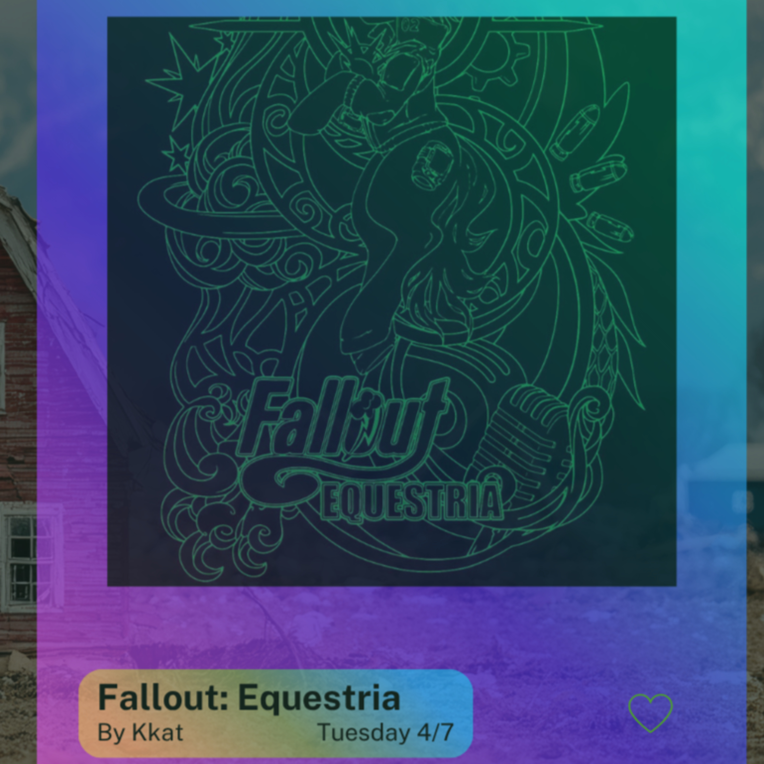 My Mouth is My Hand | Fallout Equestria by Kkat; part 2 episode artwork