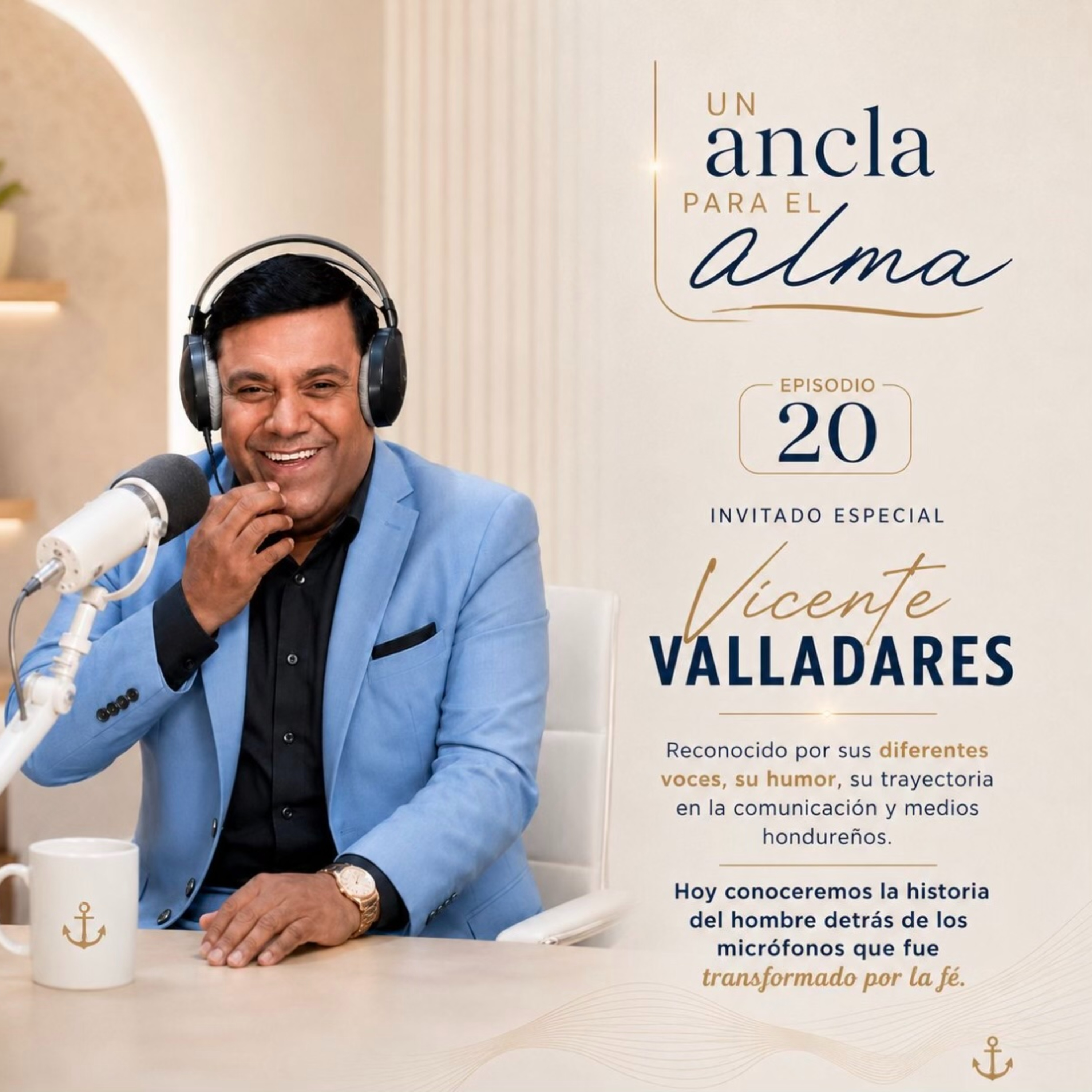 Episodio 20 - Una voz, mil historias (Entrevista con Vicente Valladares) episode artwork