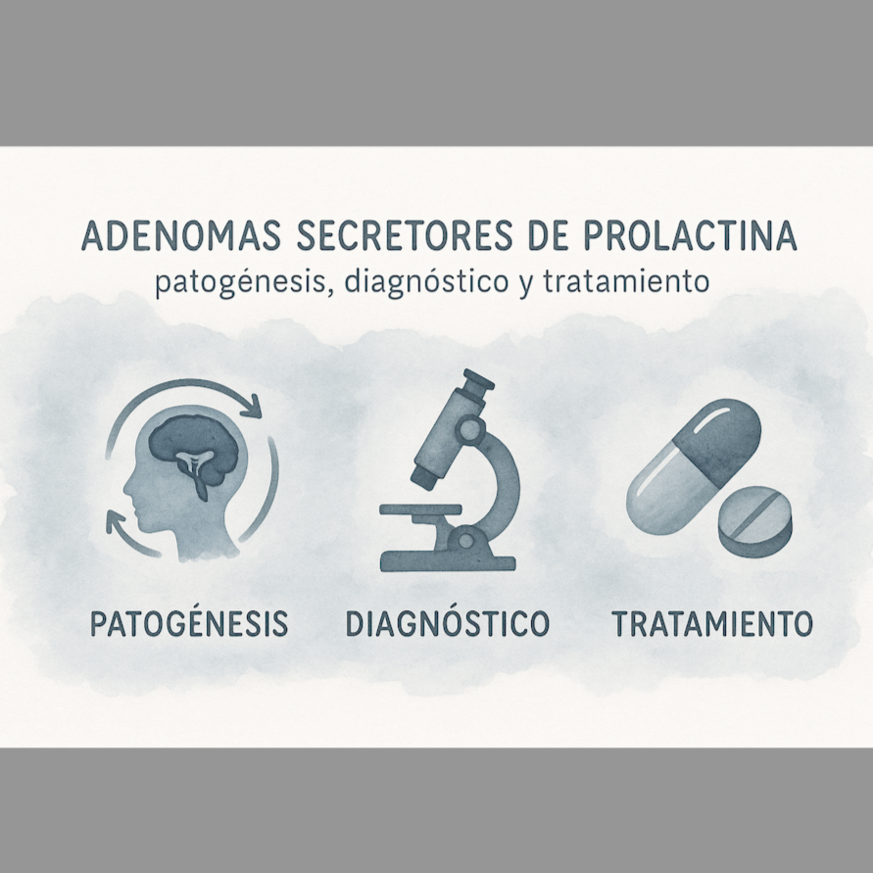 Adenomas secretores de prolactina, patogénesis, diagnóstico y tratamiento : Parte 1 episode artwork