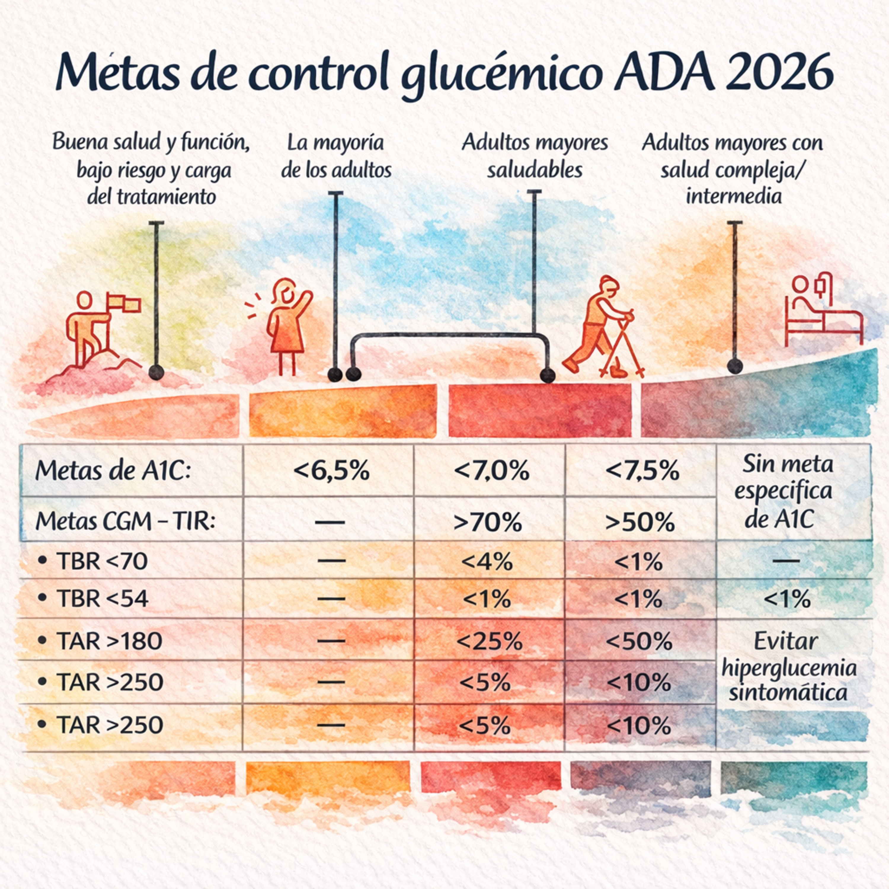 Metas de control glucémico, Estándares de Atención en Diabetes 2026 episode artwork