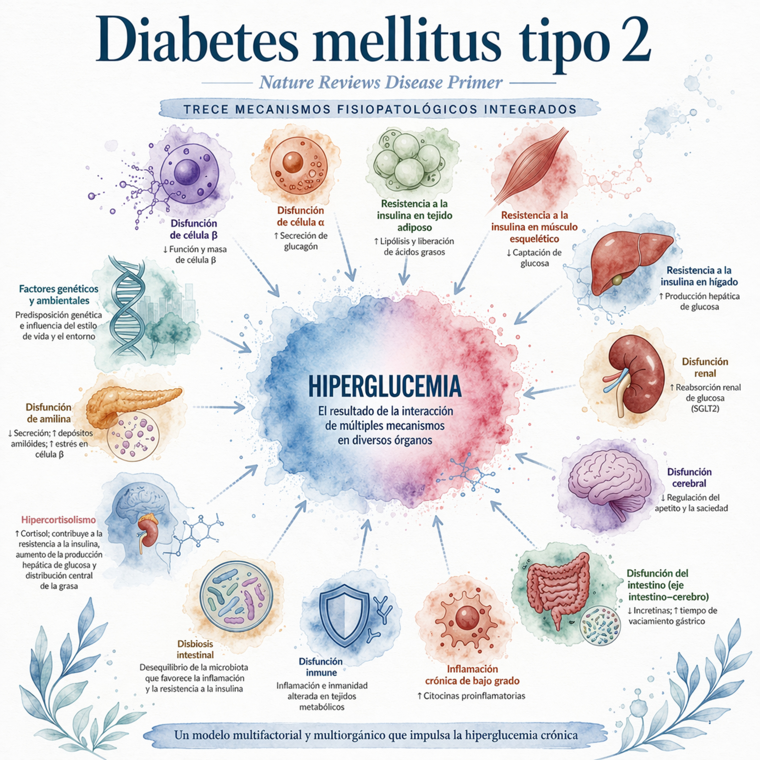 Diabetes mellitus tipo 2 Nature reviews: Parte 1 episode artwork