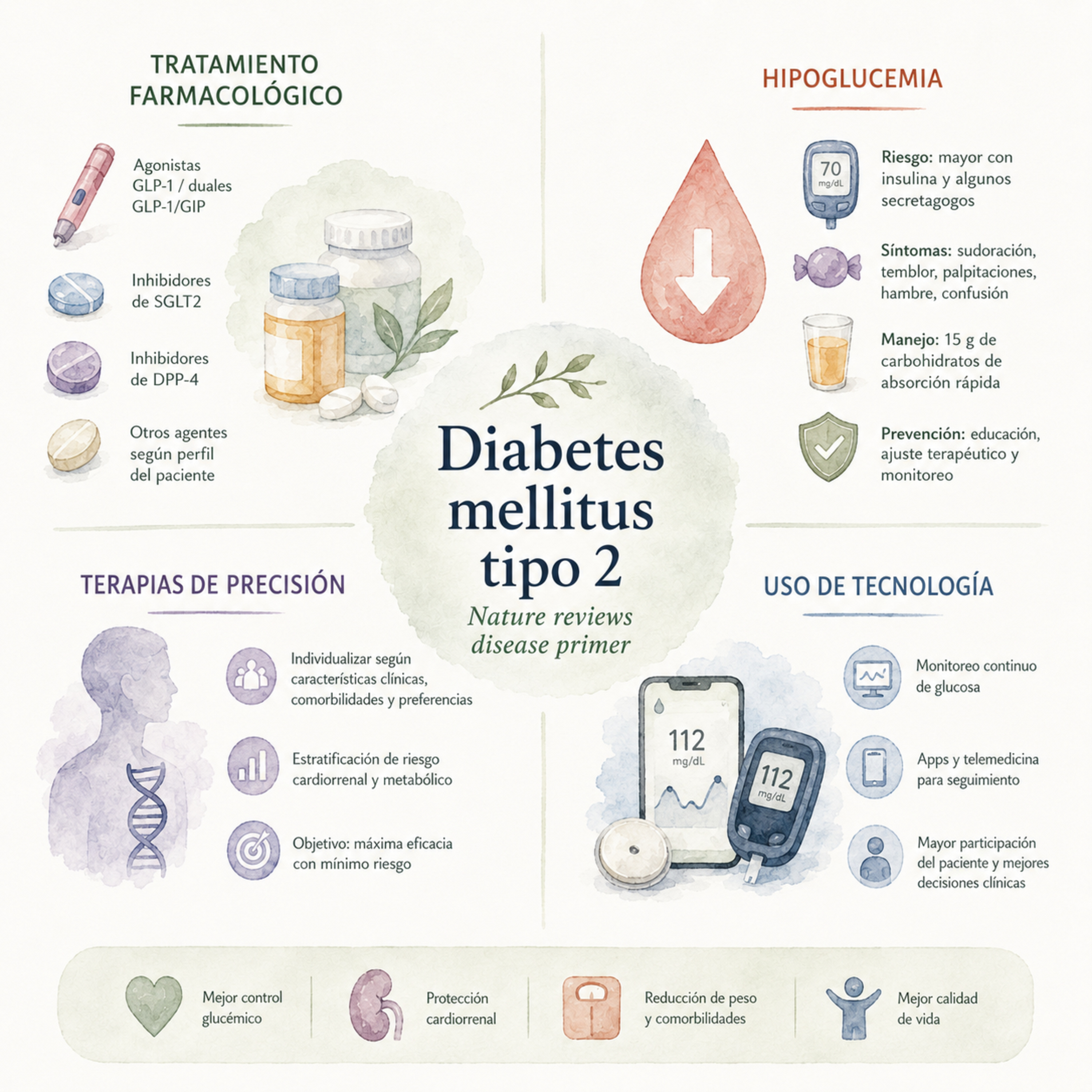 Diabetes mellitus tipo 2 Nature reviews: Parte 3 episode artwork