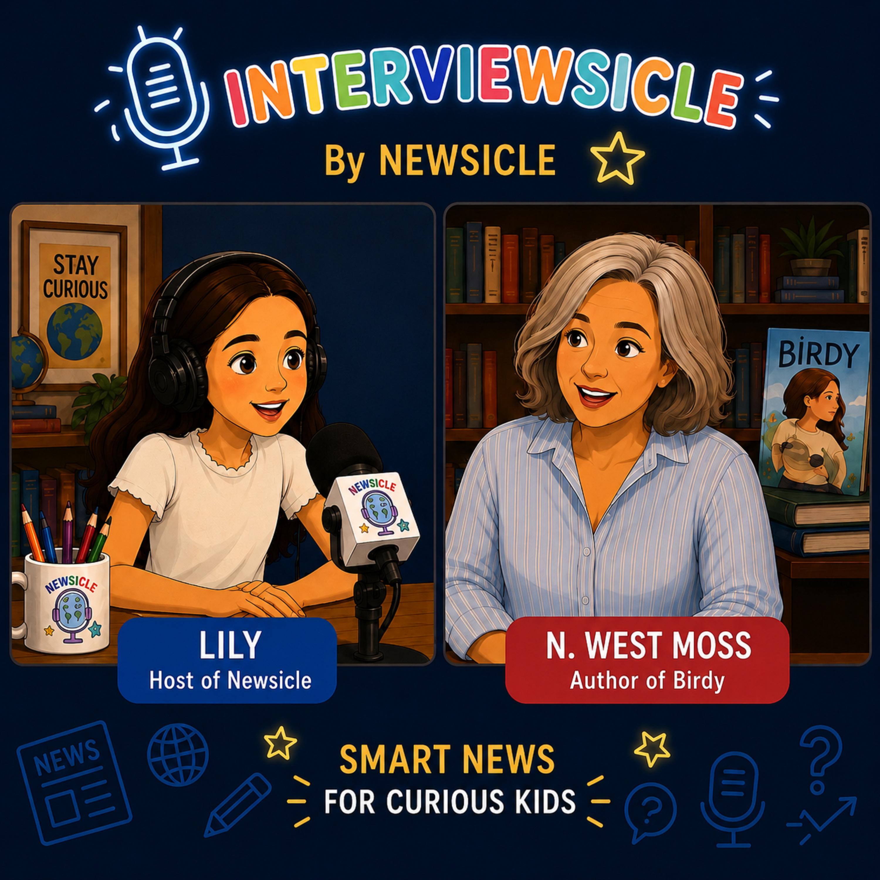 Interviewsicle: Author N. West Moss episode artwork